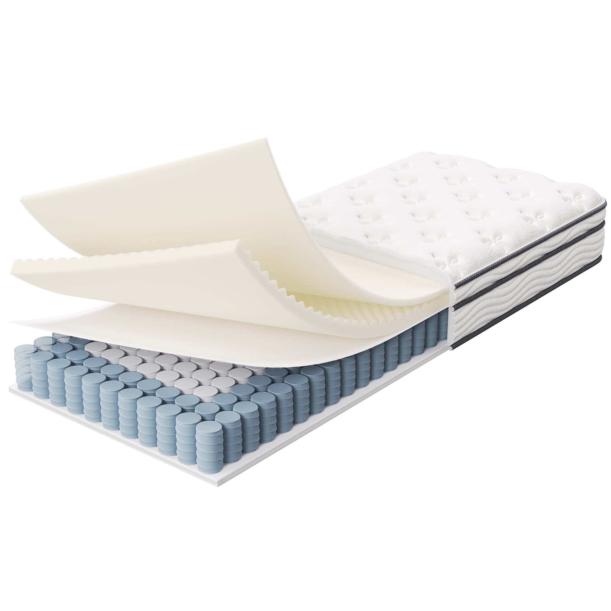 Jenna 8" Innerspring and Foam Narrow Twin Mattress by Modway - Best Buy Furniture