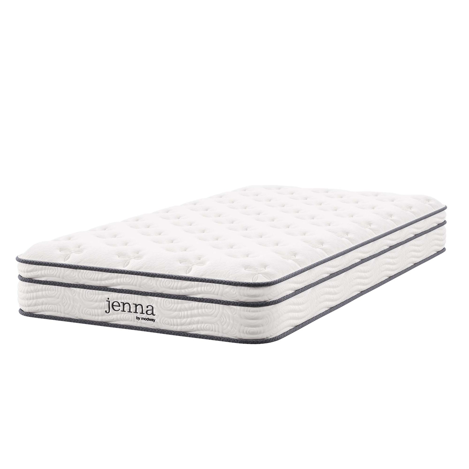Jenna 8" Innerspring and Foam Twin Mattress by Modway - Best Buy Furniture