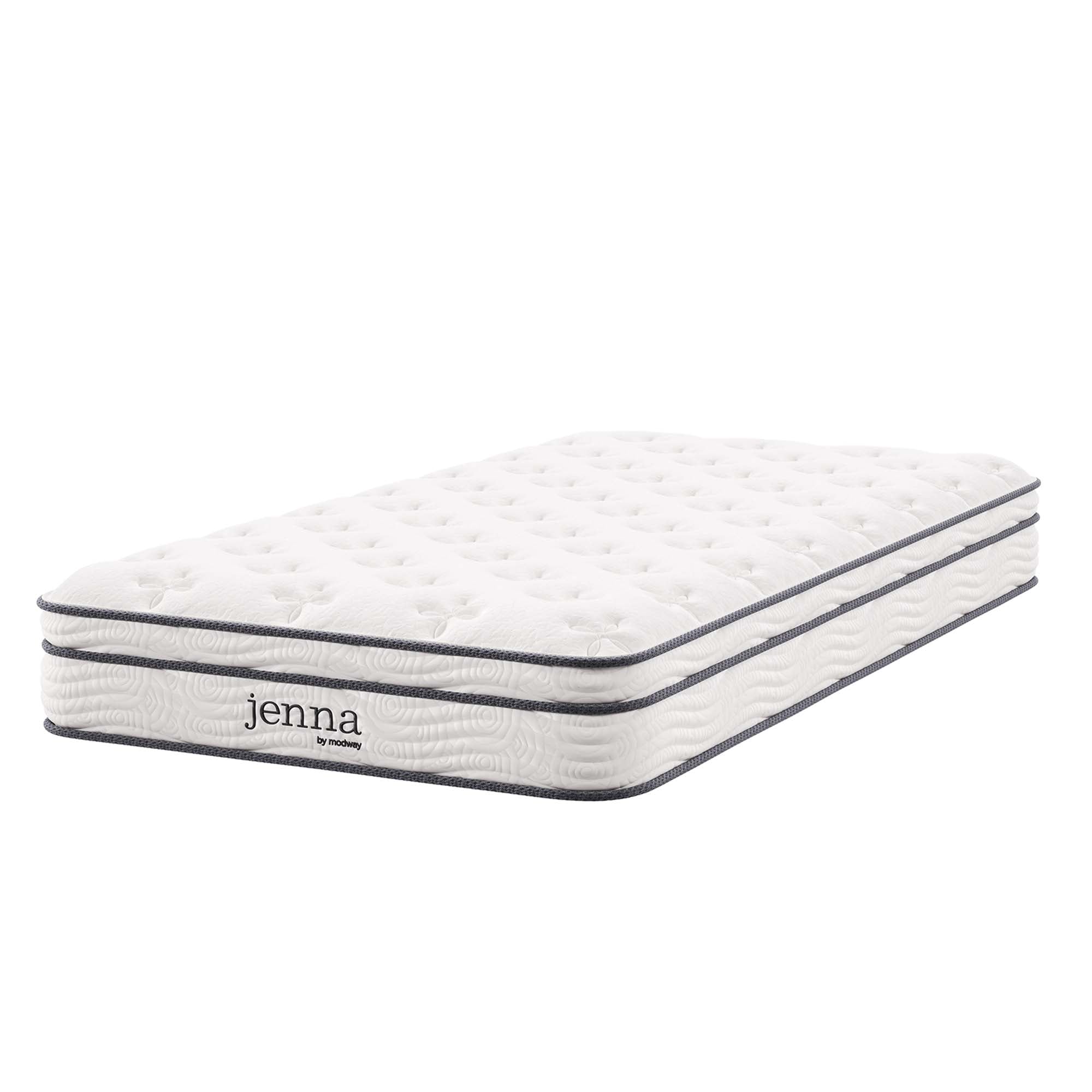 Jenna 8" Innerspring and Foam Twin Mattress by Modway - Best Buy Furniture