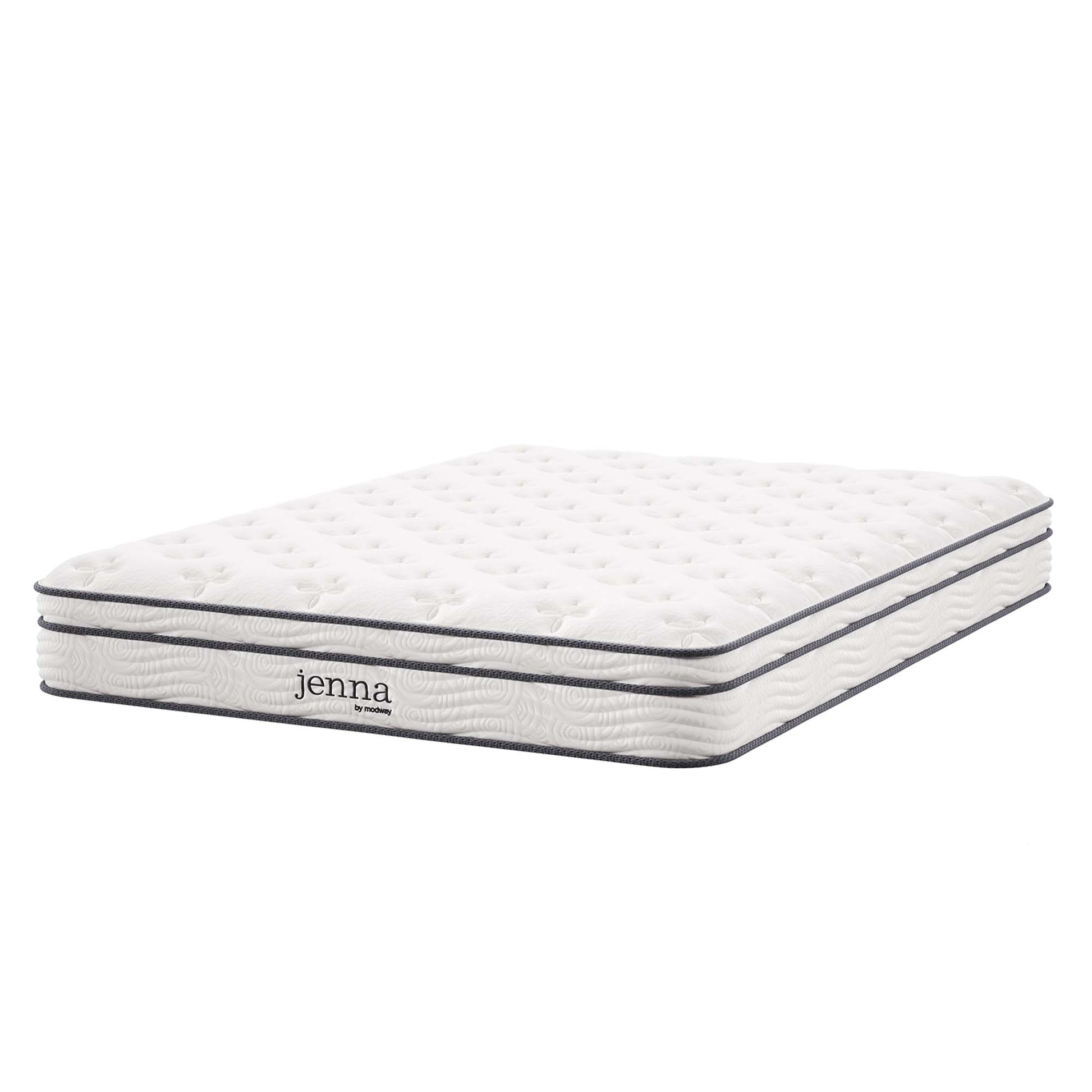 Jenna 8" Innerspring and Foam Full Mattress by Modway - Best Buy Furniture