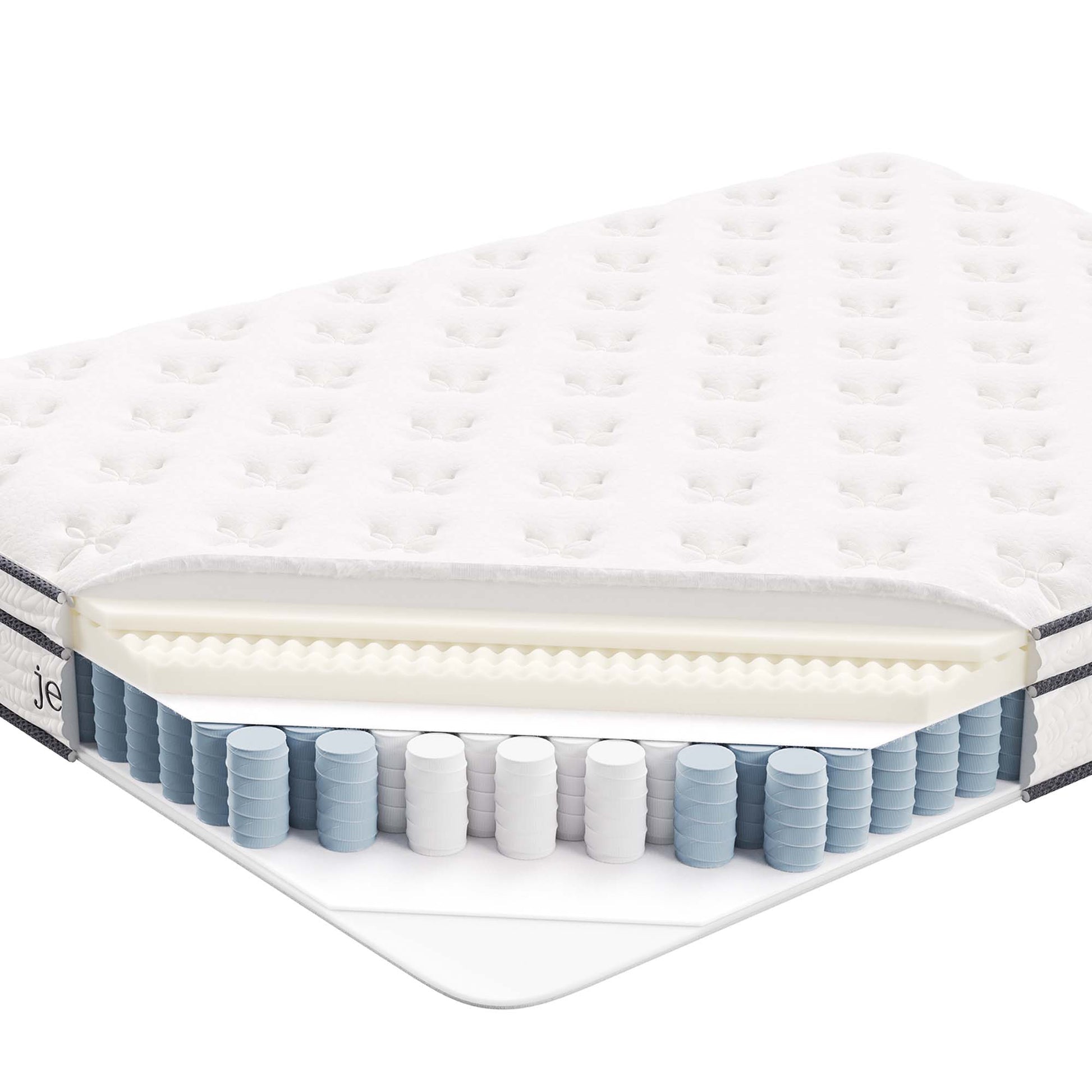 Jenna 8" Innerspring and Foam Full Mattress by Modway - Best Buy Furniture