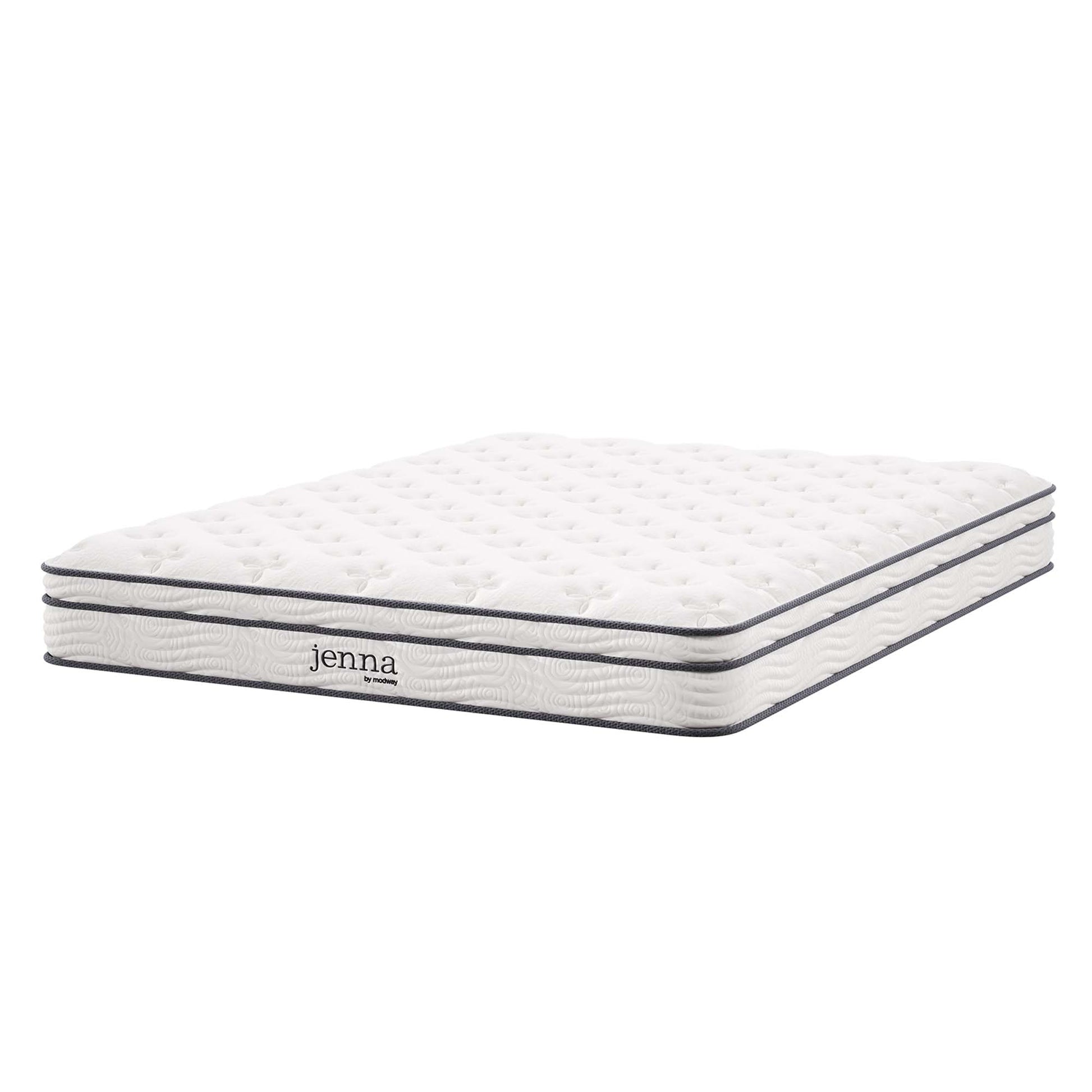 Jenna 8" Innerspring and Foam Queen Mattress by Modway - Best Buy Furniture