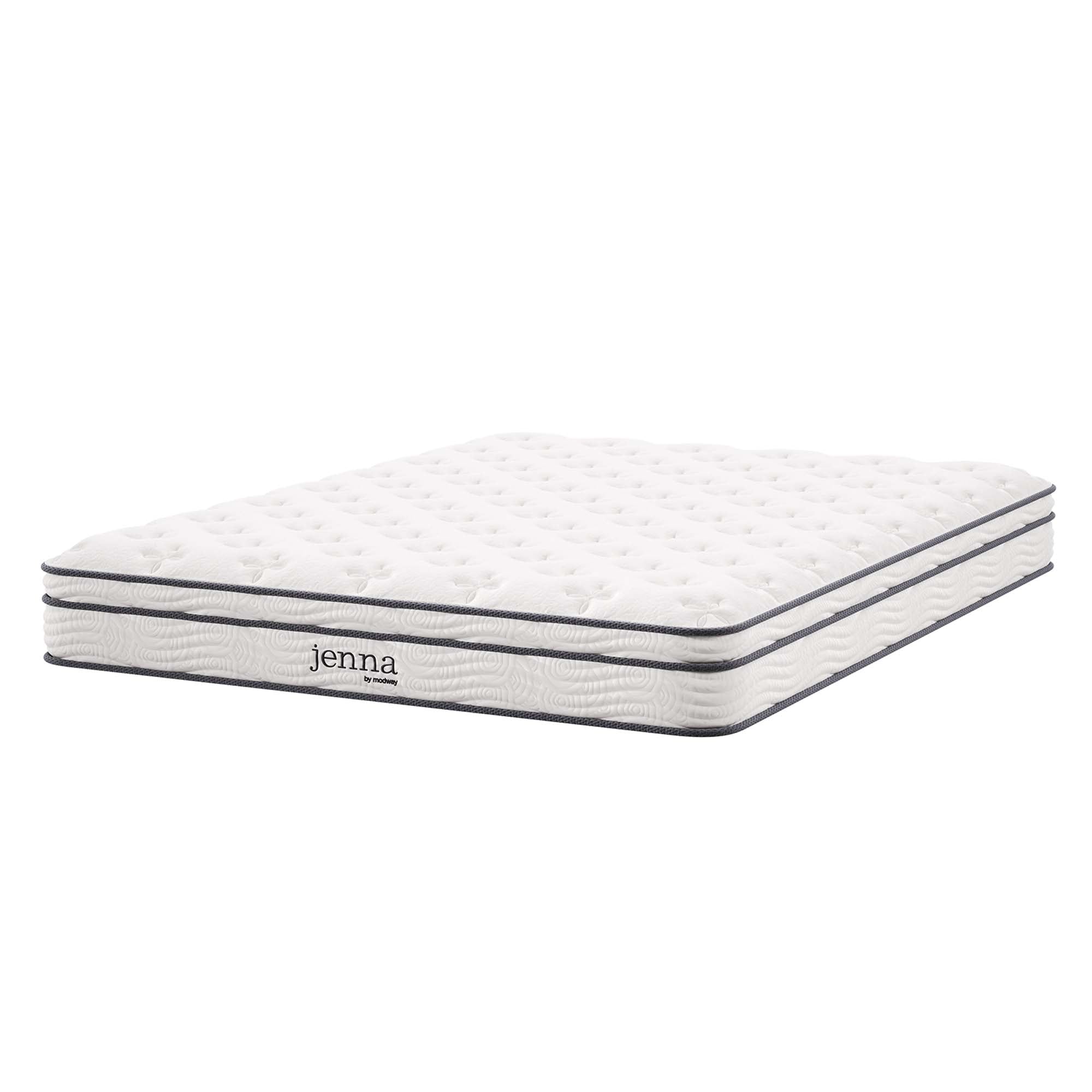 Jenna 8" Innerspring and Foam Queen Mattress by Modway - Best Buy Furniture