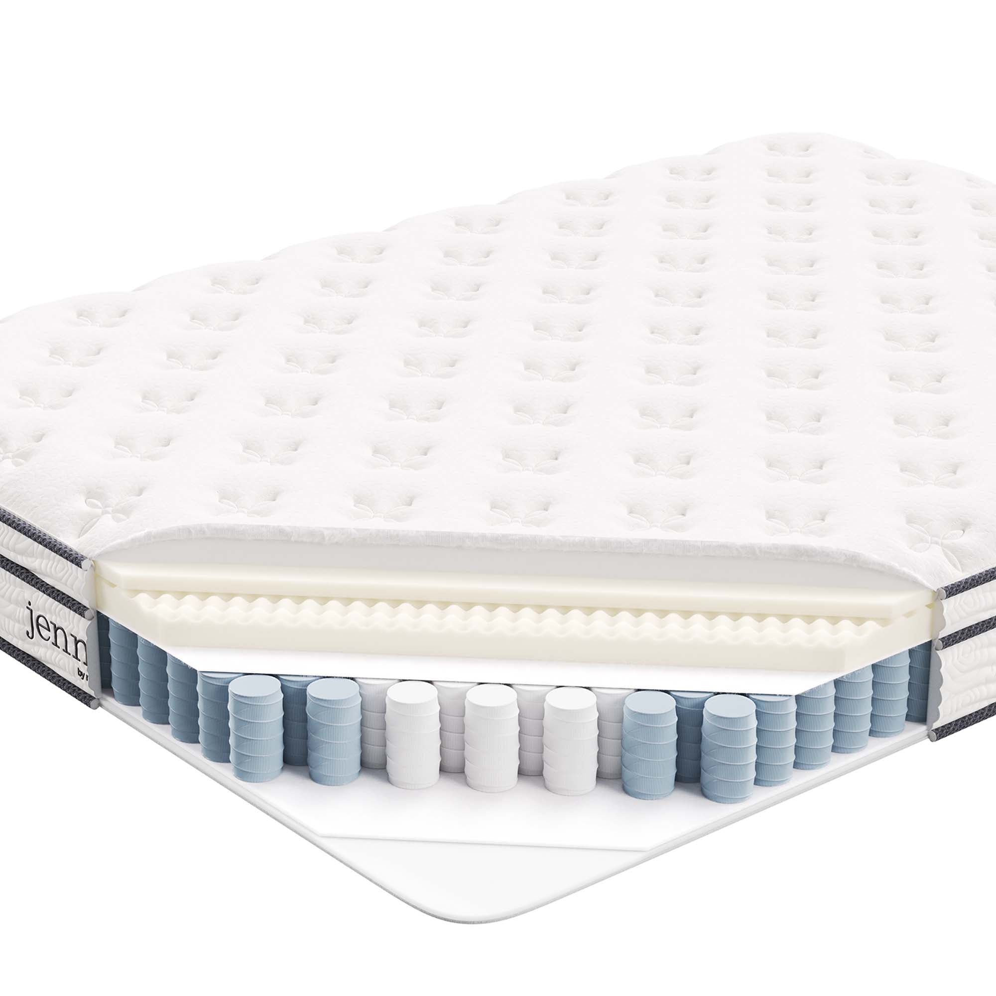 Jenna 8" Innerspring and Foam Queen Mattress by Modway - Best Buy Furniture