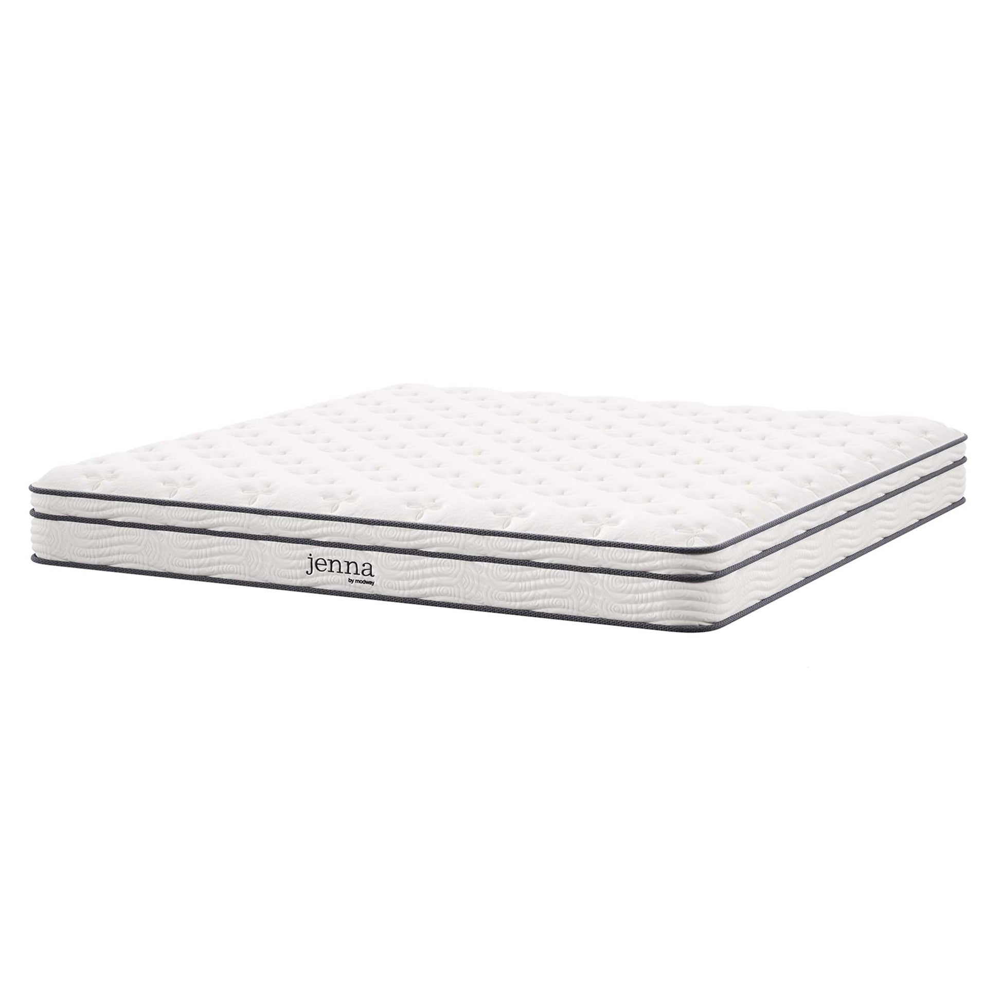 Jenna 8" Innerspring and Foam King Mattress by Modway - Best Buy Furniture