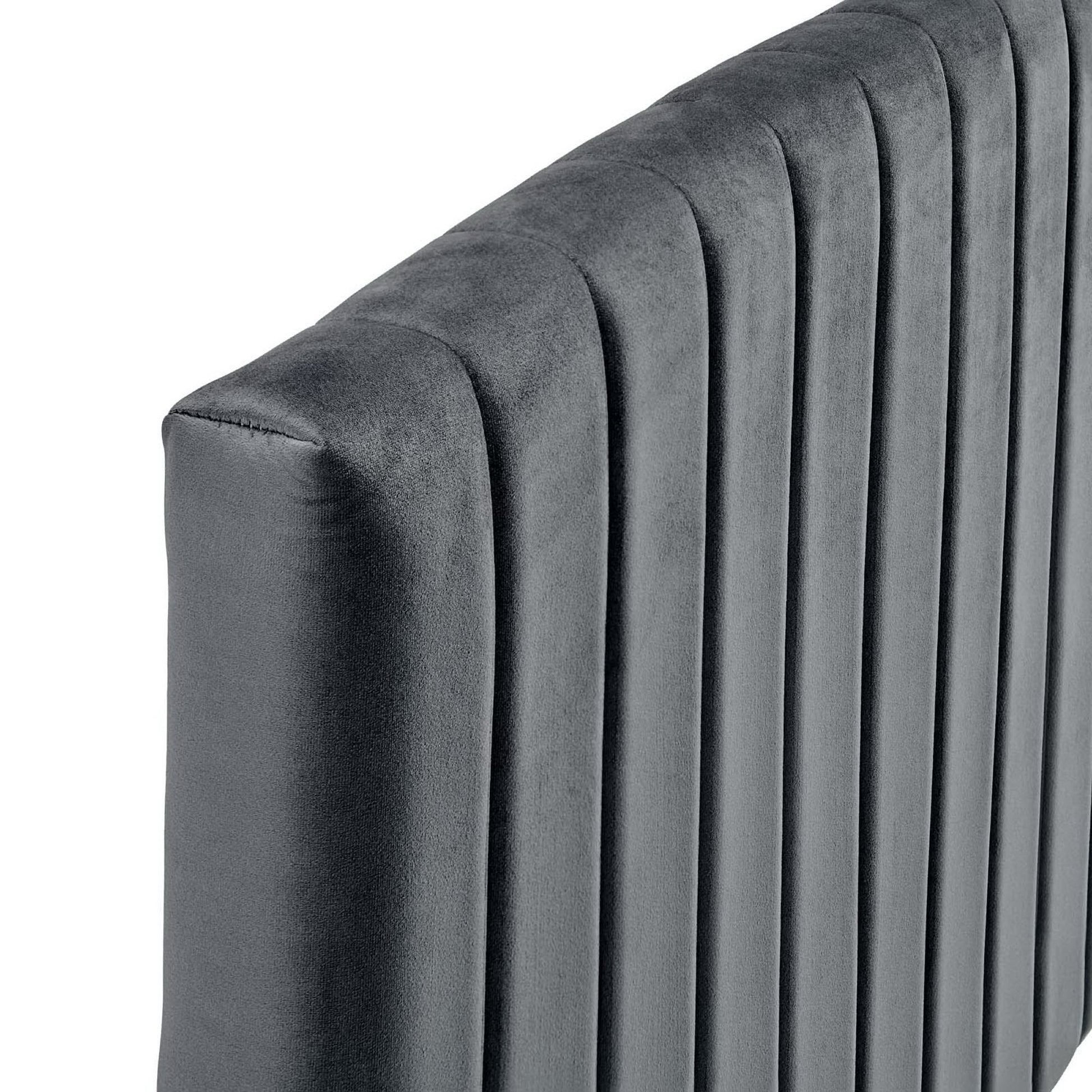 Rebecca Performance Velvet Twin Headboard by Modway - Best Buy Furniture