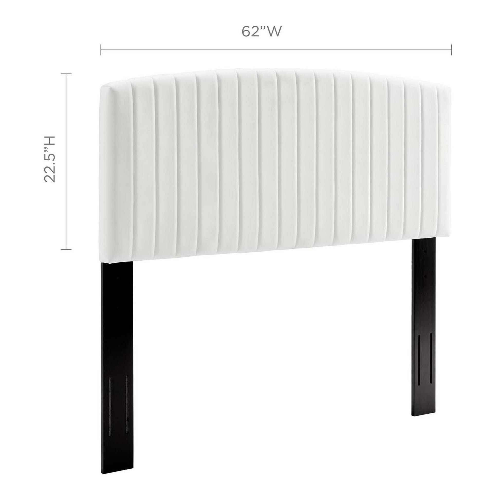 Rebecca Performance Velvet Full / Queen Headboard by Modway - Best Buy Furniture