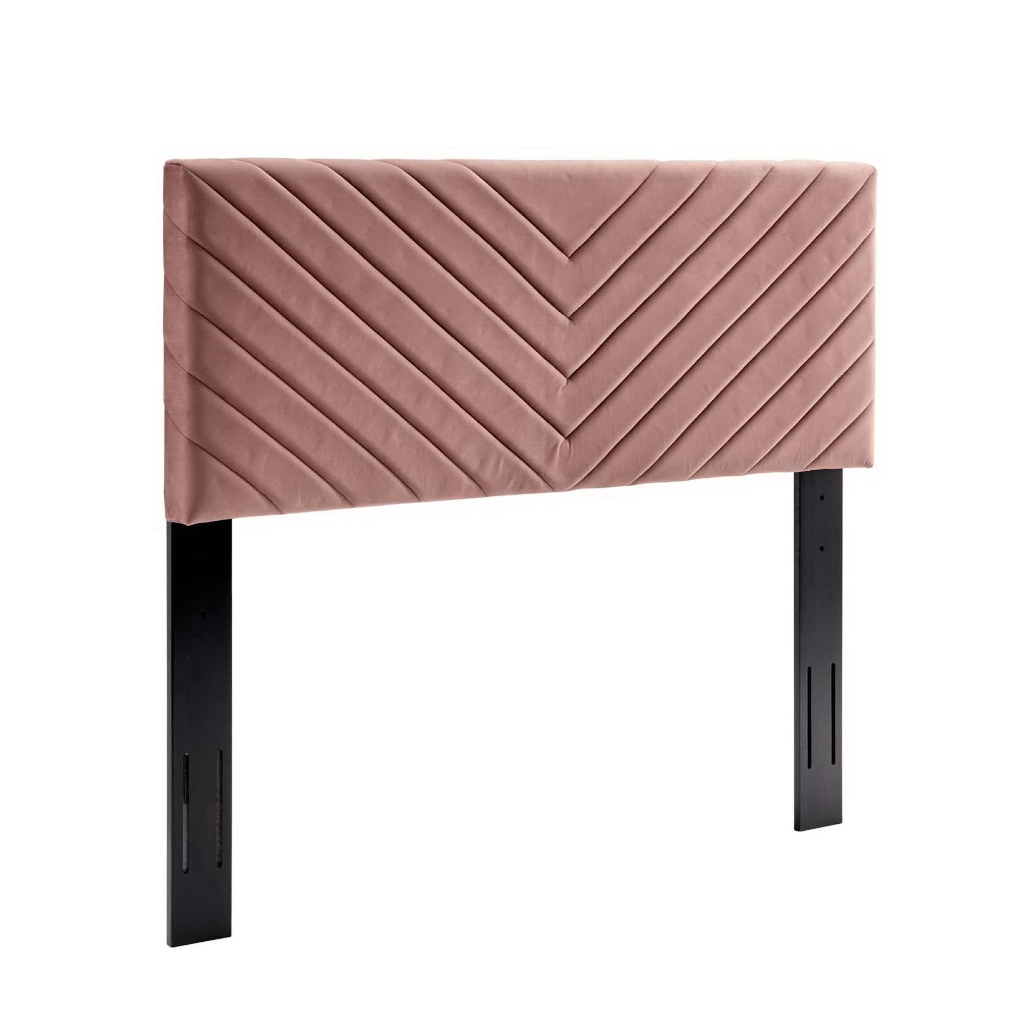 Roxanne Performance Velvet Queen Platform Bed by Modway - Best Buy Furniture