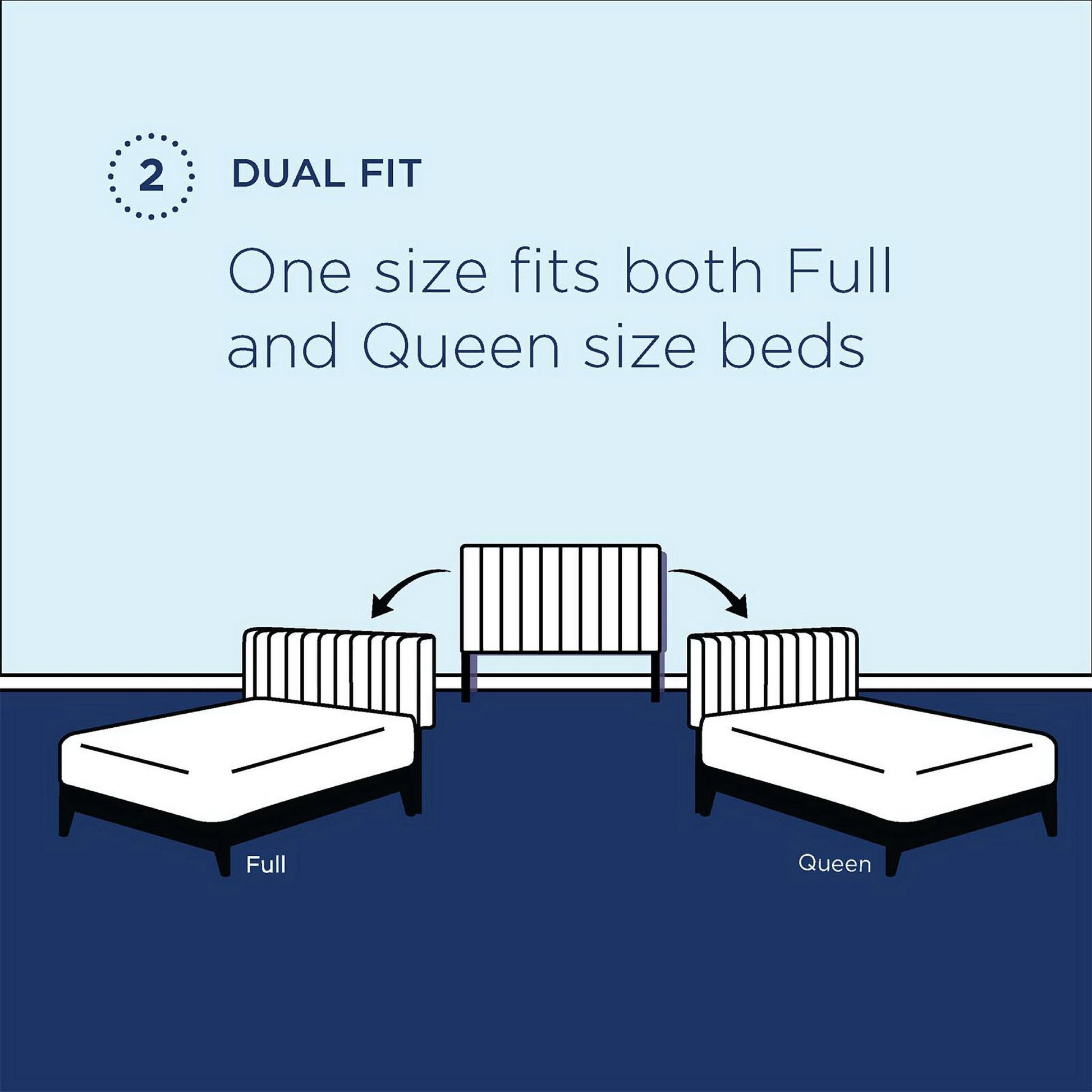 Alyson Angular Channel Tufted Performance Velvet Full / Queen Headboard by Modway - Best Buy Furniture