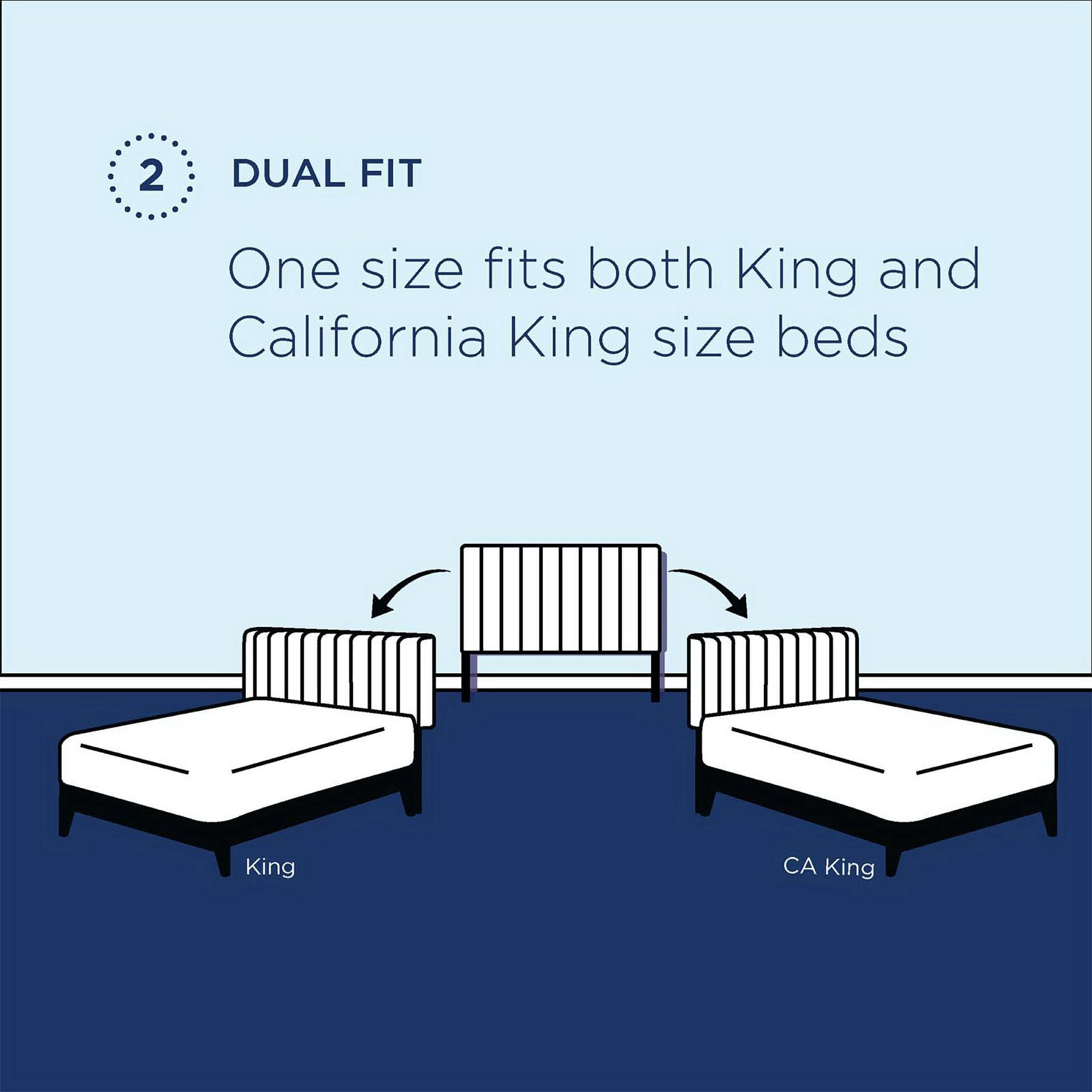 Alyson Angular Channel Tufted Performance Velvet King / California King Headboard by Modway - Best Buy Furniture