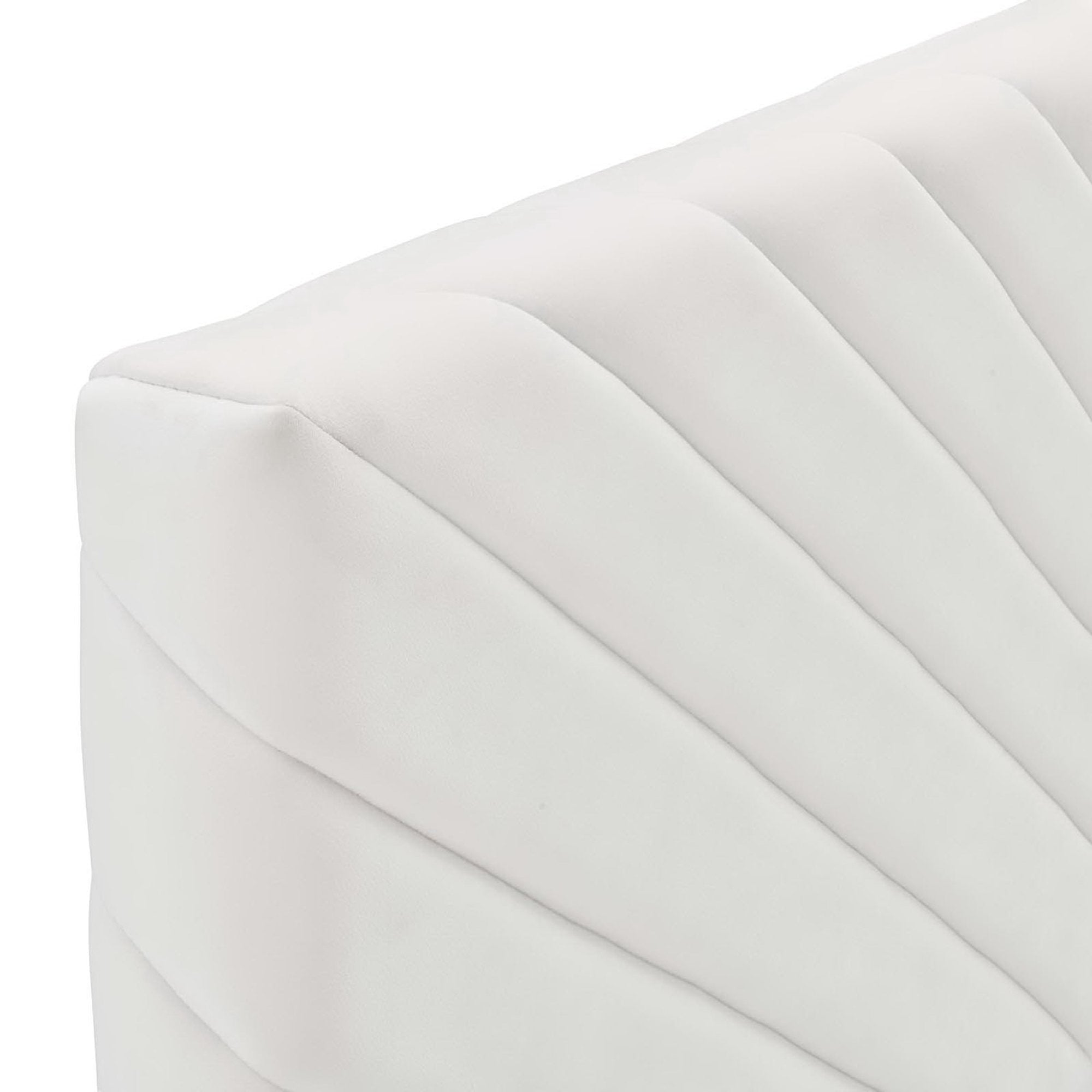 Alyson Angular Channel Tufted Performance Velvet King / California King Headboard by Modway - Best Buy Furniture
