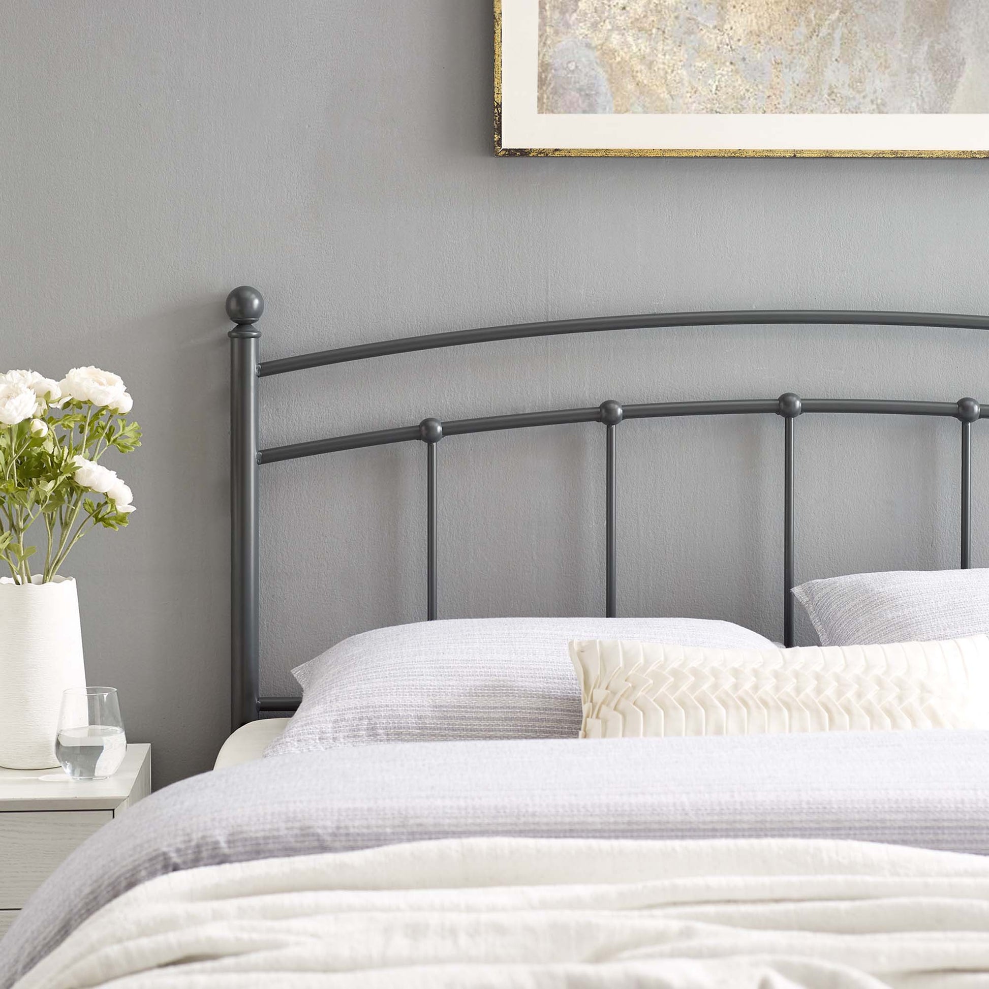 Abigail Metal Twin Headboard by Modway - Best Buy Furniture