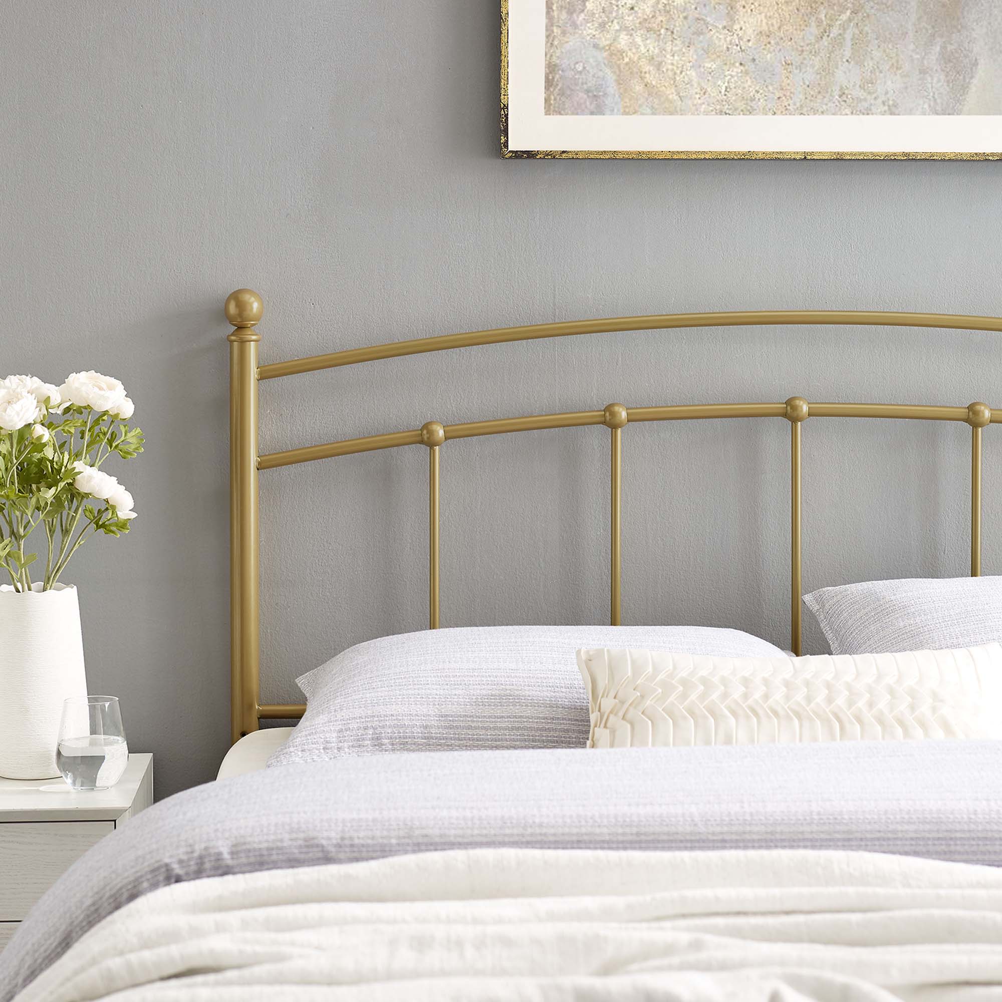 Abigail Metal Queen Headboard by Modway - Best Buy Furniture