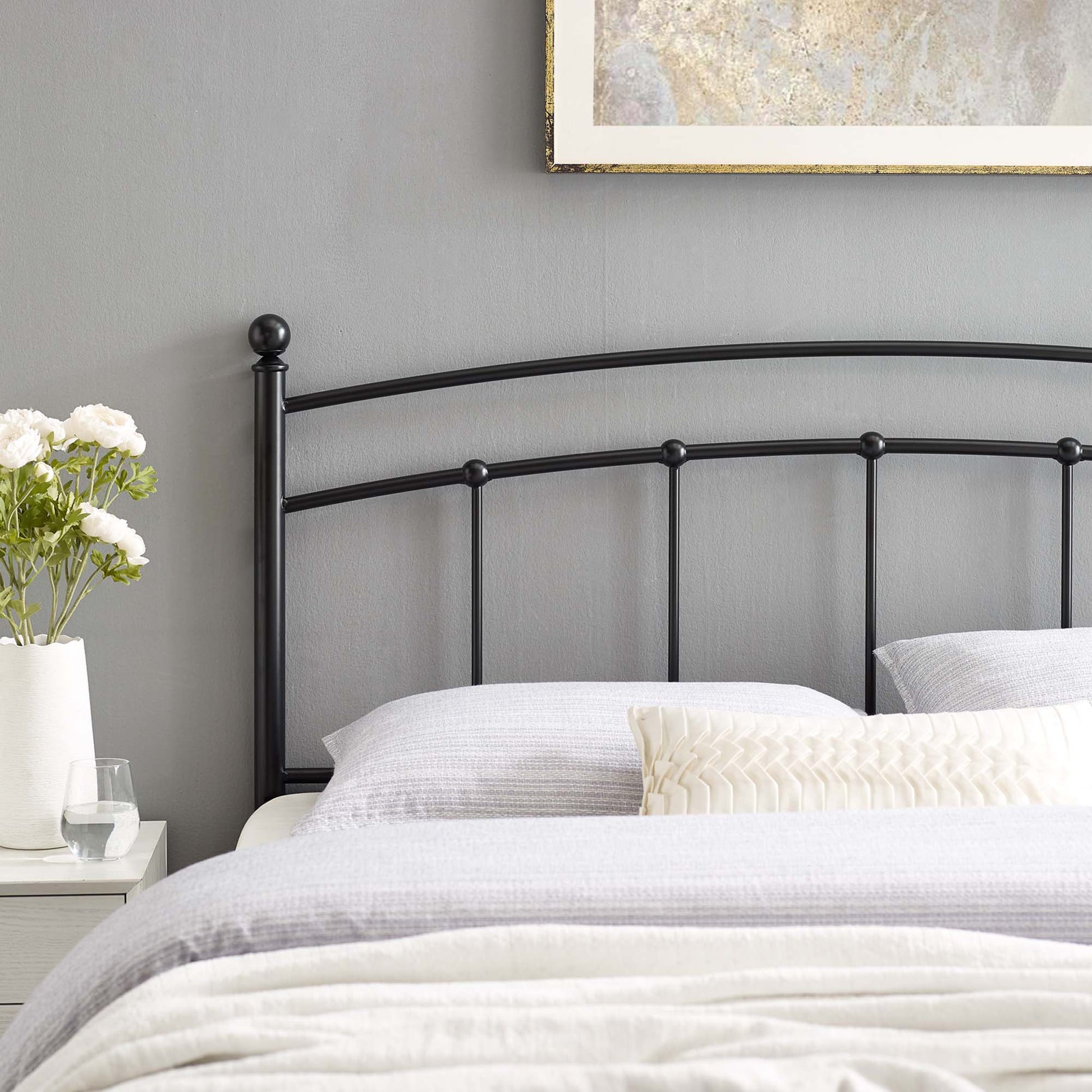 Abigail Metal King Headboard by Modway - Best Buy Furniture