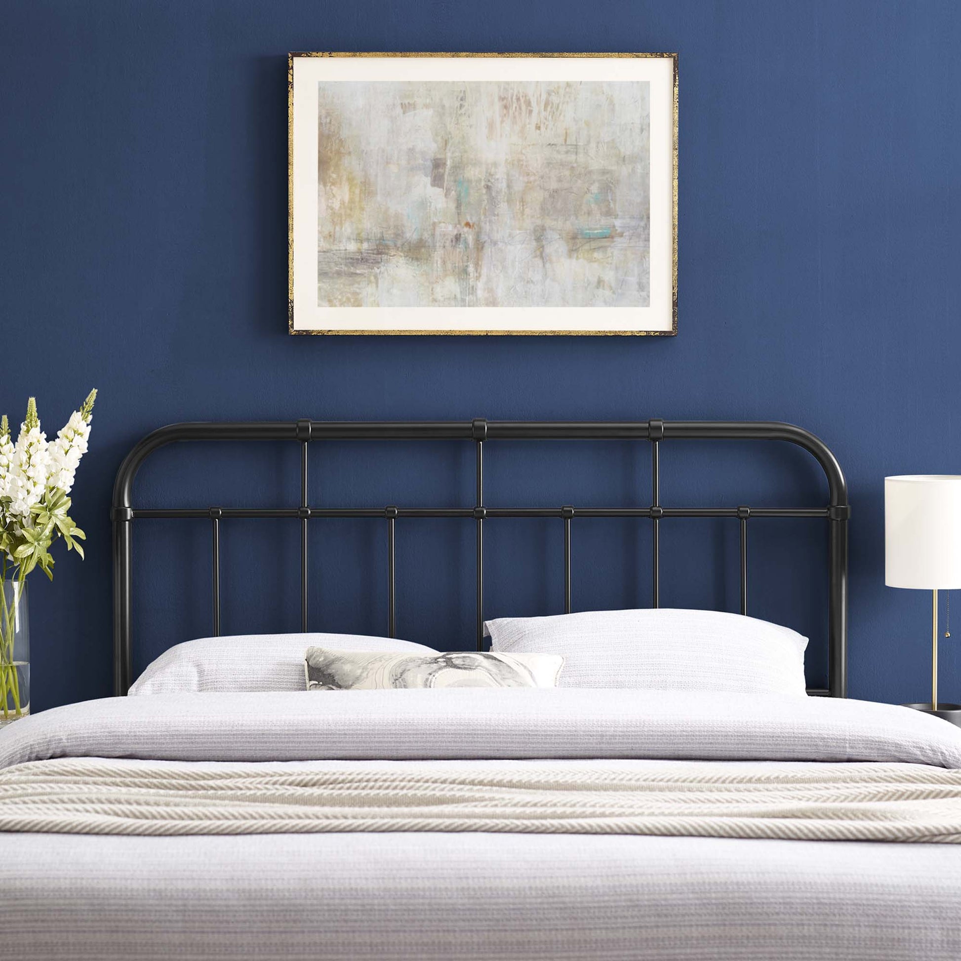 Alessia Metal Twin Headboard by Modway - Best Buy Furniture
