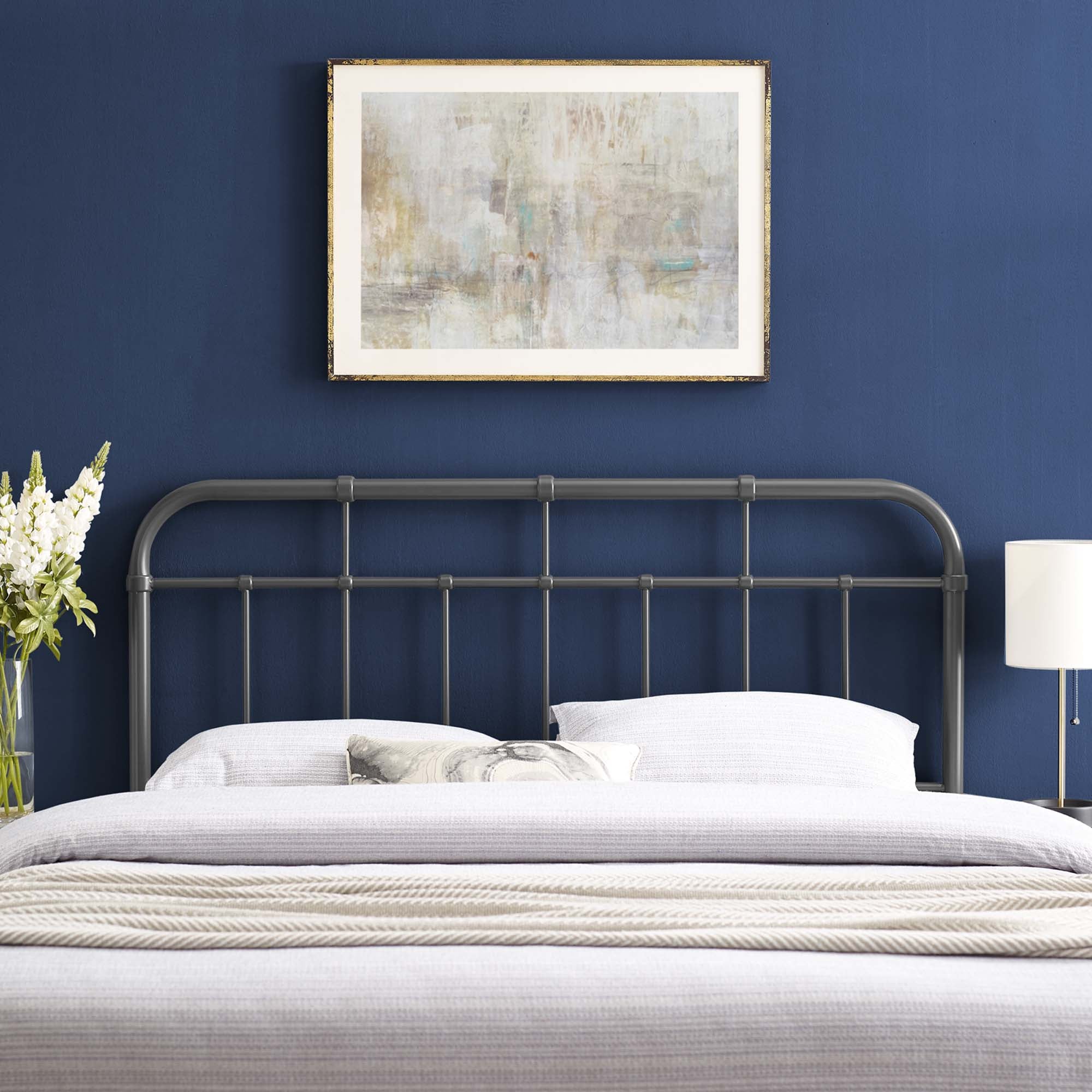 Alessia Metal Twin Headboard by Modway - Best Buy Furniture