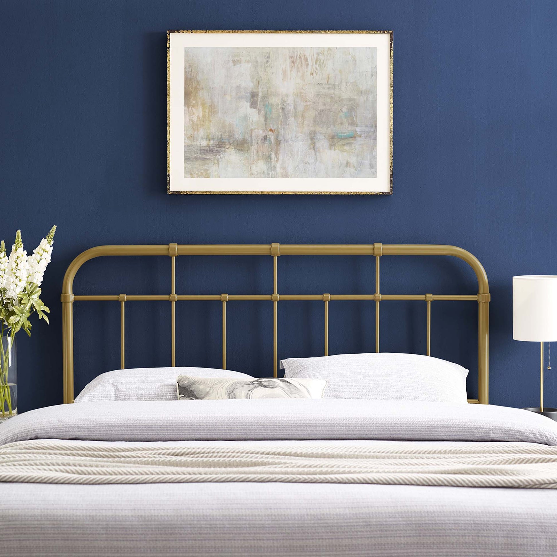 Alessia Metal King Headboard by Modway - Best Buy Furniture