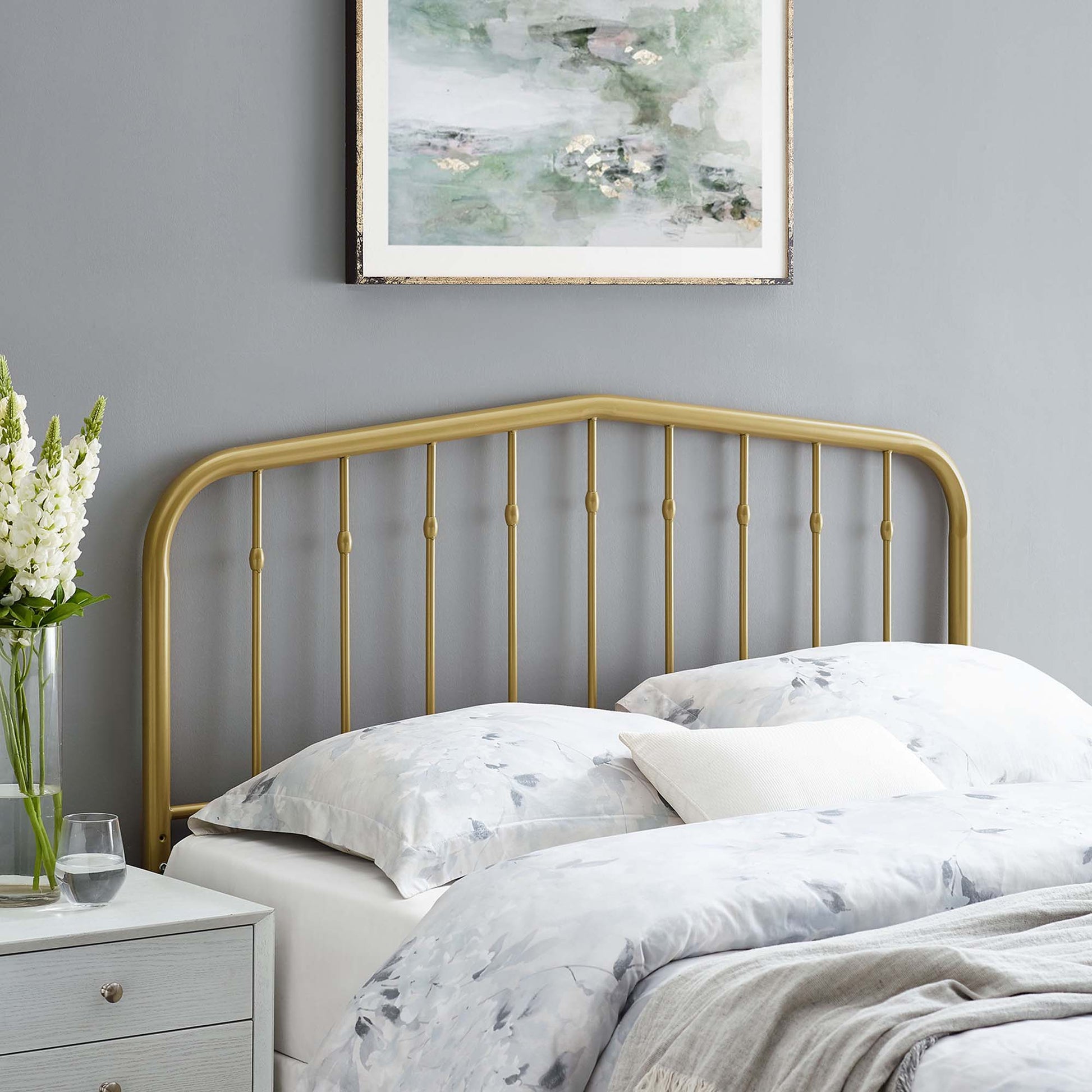 Lennon Metal Full Headboard by Modway - Best Buy Furniture