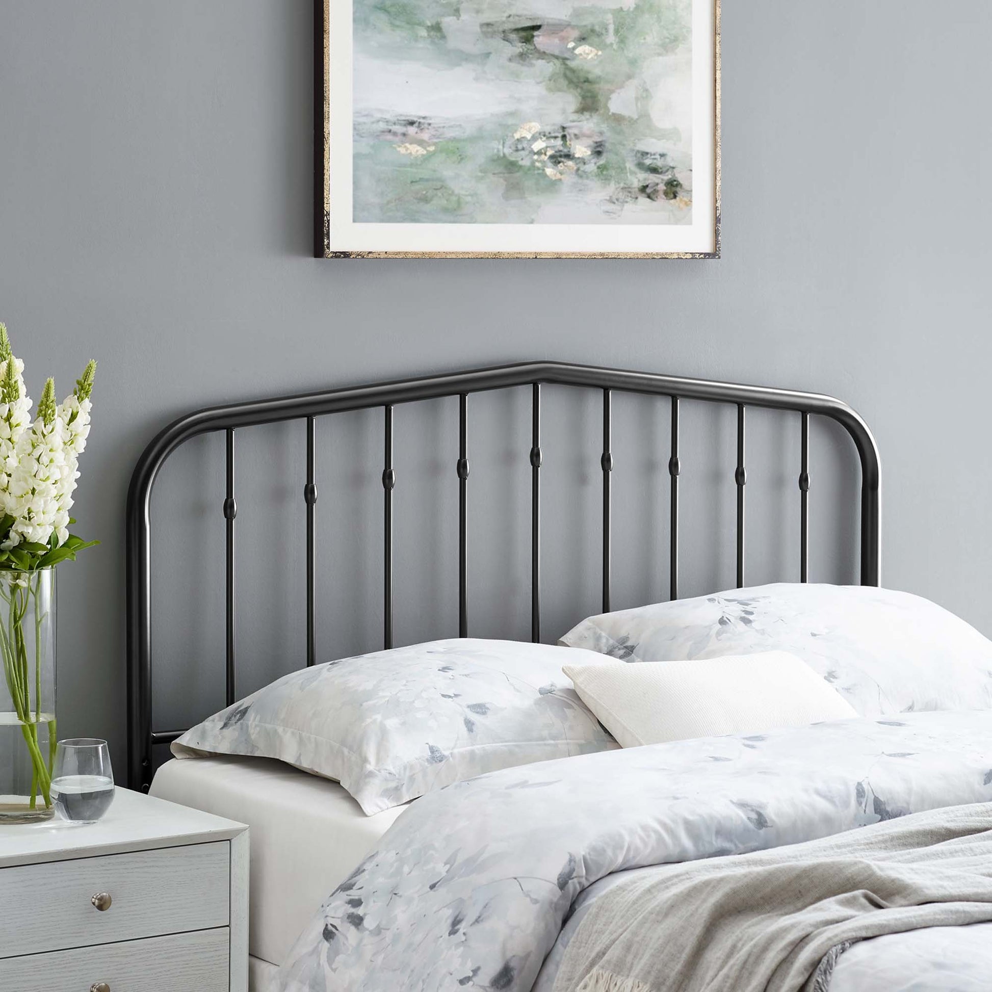 Lennon Metal Queen Headboard by Modway - Best Buy Furniture
