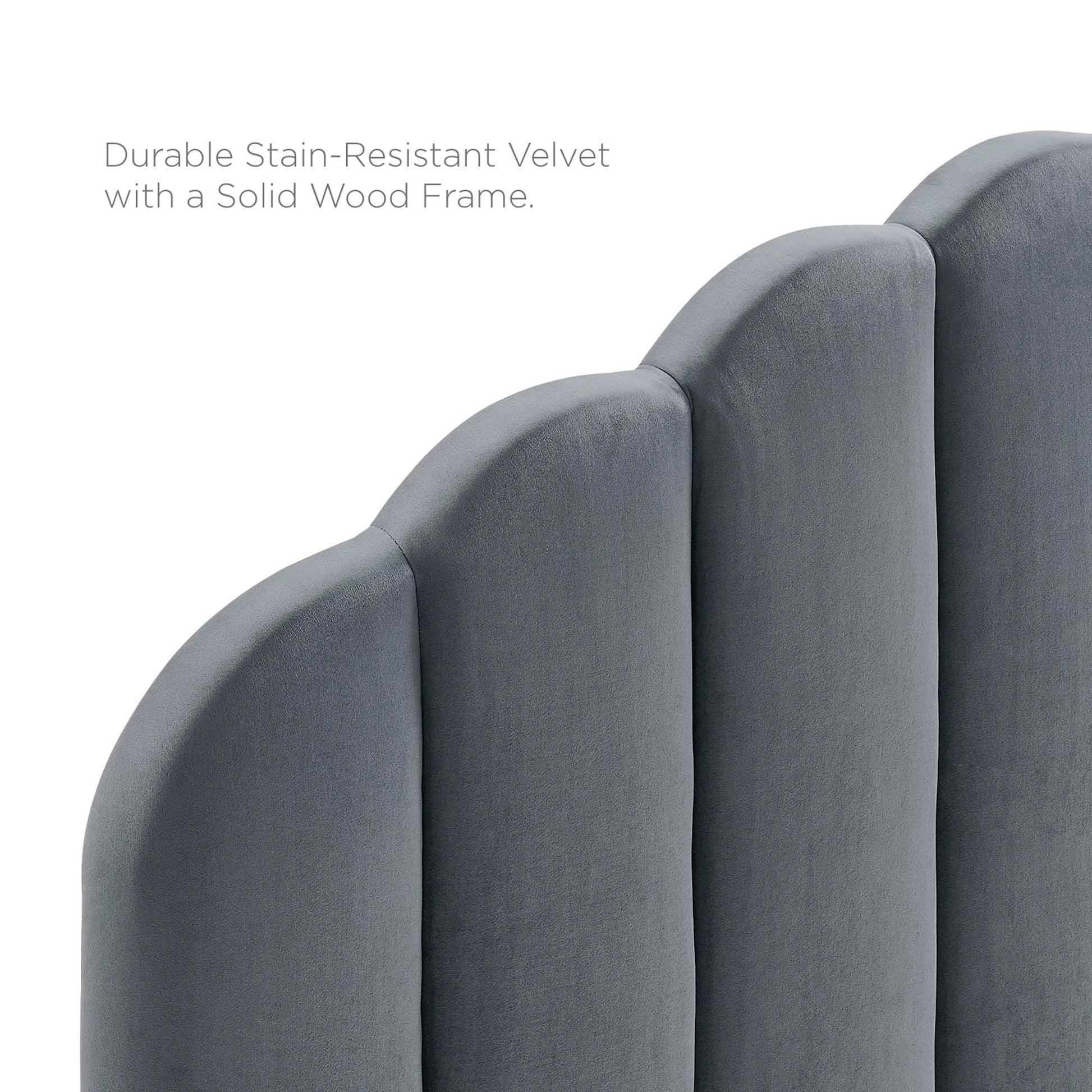 Veronique Performance Velvet Twin Headboard by Modway - Best Buy Furniture
