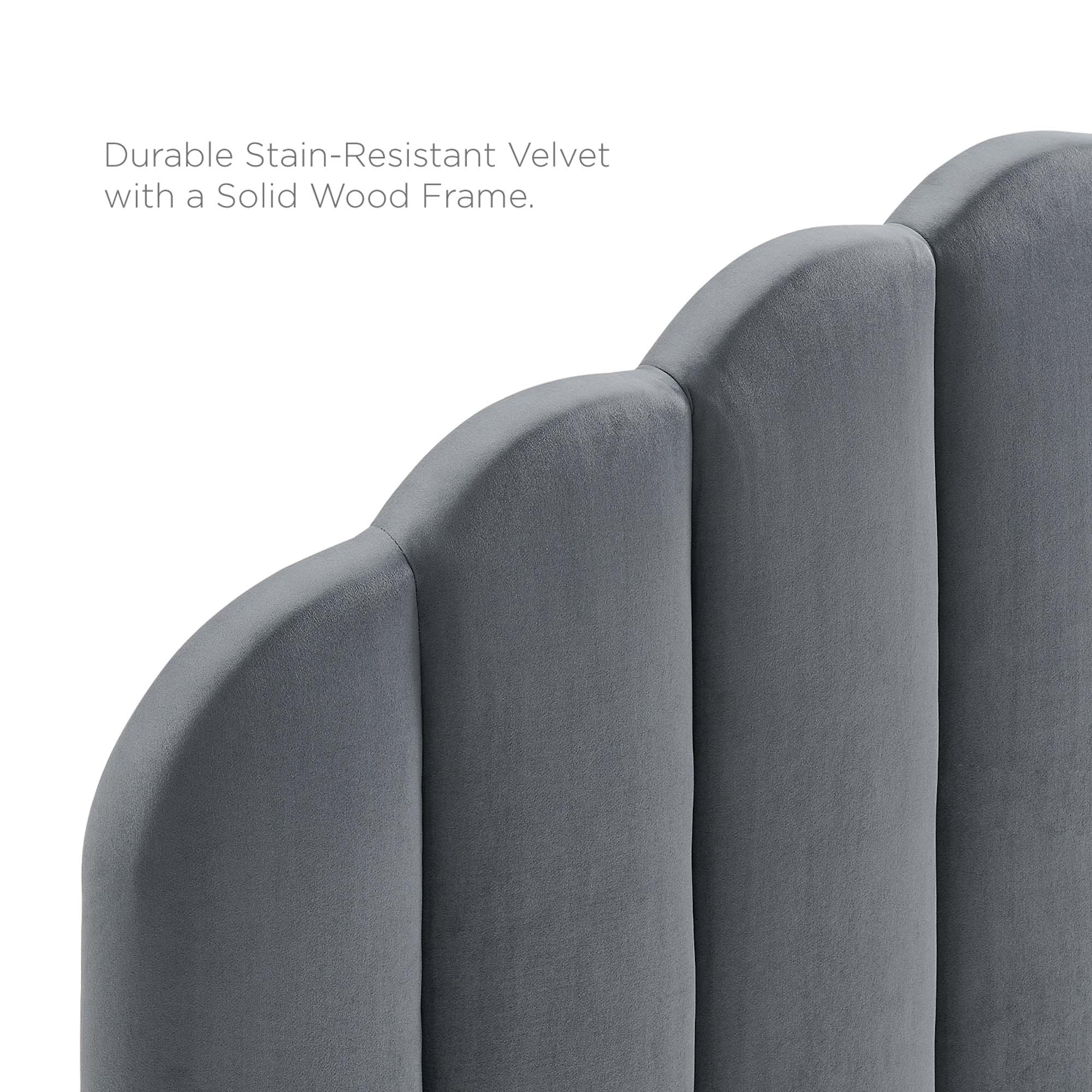 Veronique Performance Velvet Twin Headboard by Modway - Best Buy Furniture