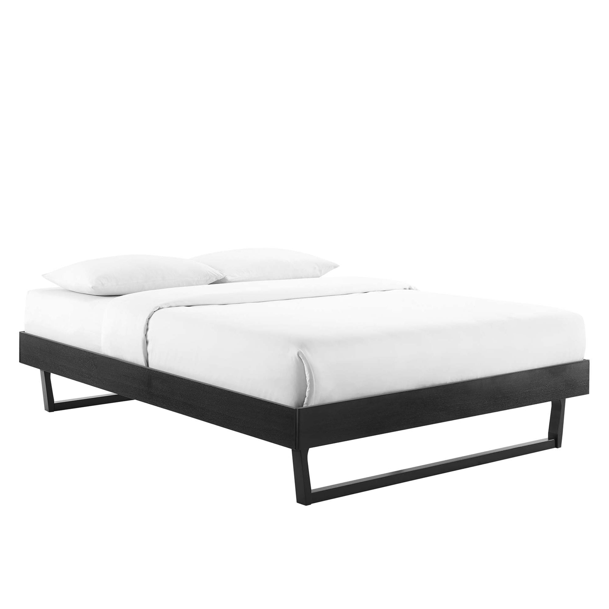 Billie Wood Full Platform Bed Frame by Modway - Best Buy Furniture
