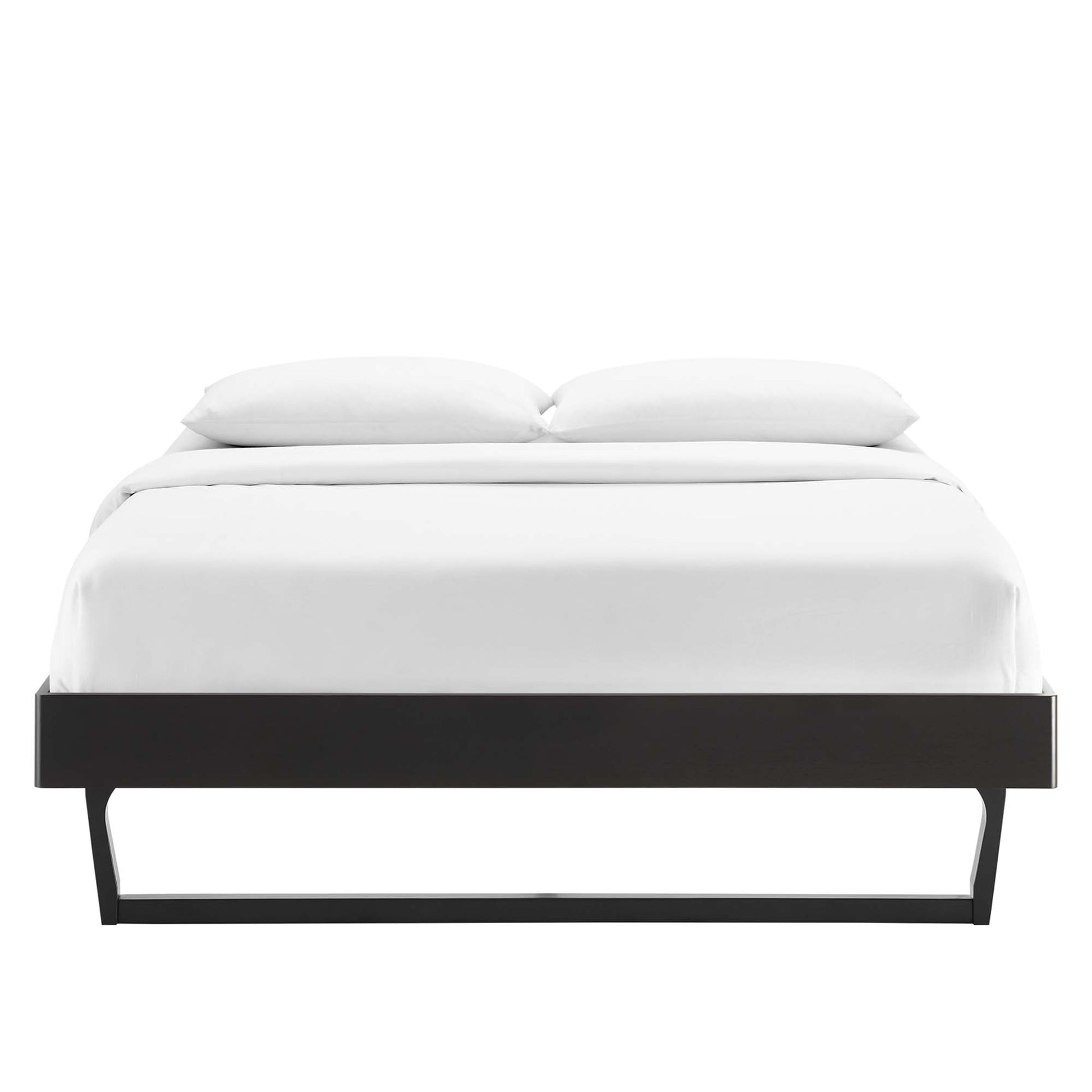 Billie Wood Full Platform Bed Frame by Modway - Best Buy Furniture