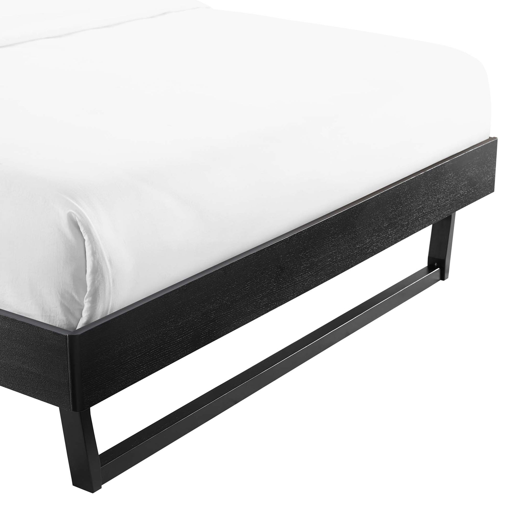 Billie Wood Full Platform Bed Frame by Modway - Best Buy Furniture