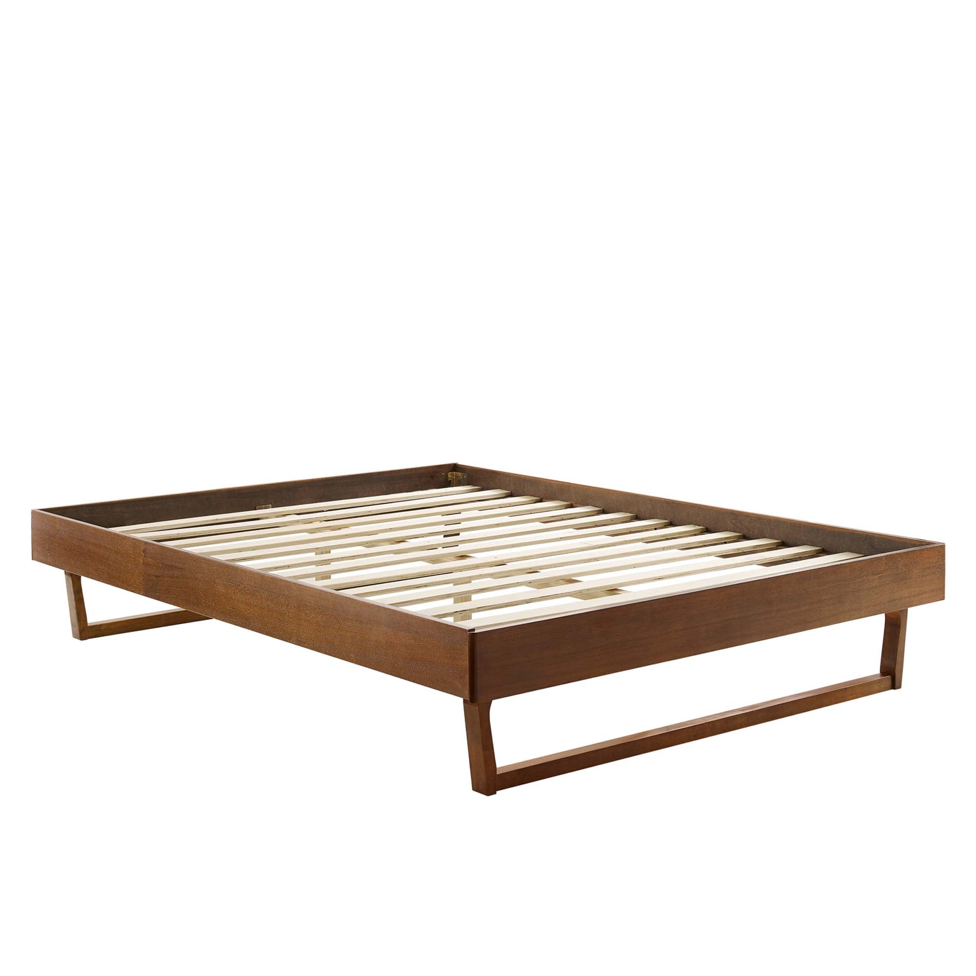 Billie Wood Full Platform Bed Frame by Modway - Best Buy Furniture