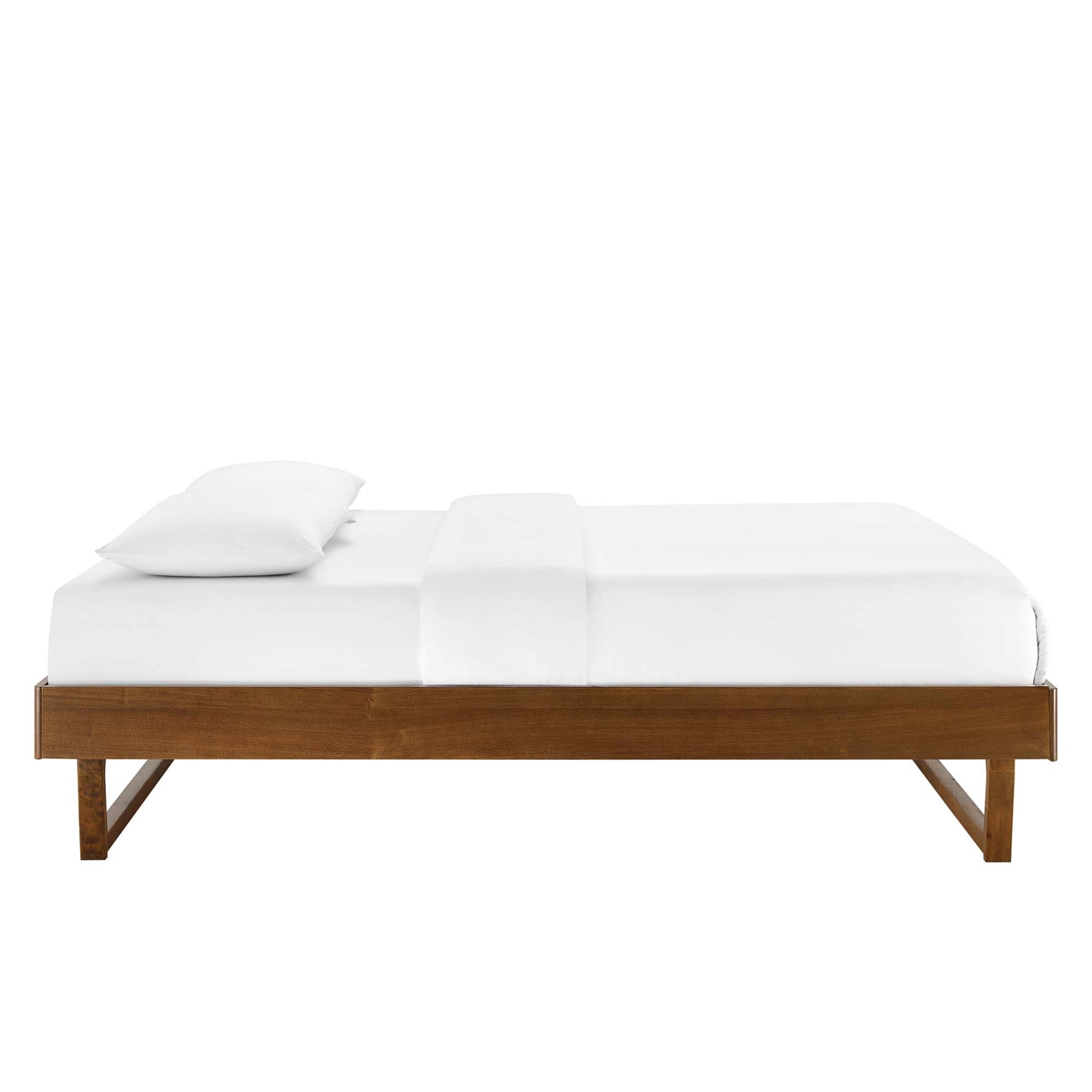 Billie Wood Queen Platform Bed Frame by Modway - Best Buy Furniture