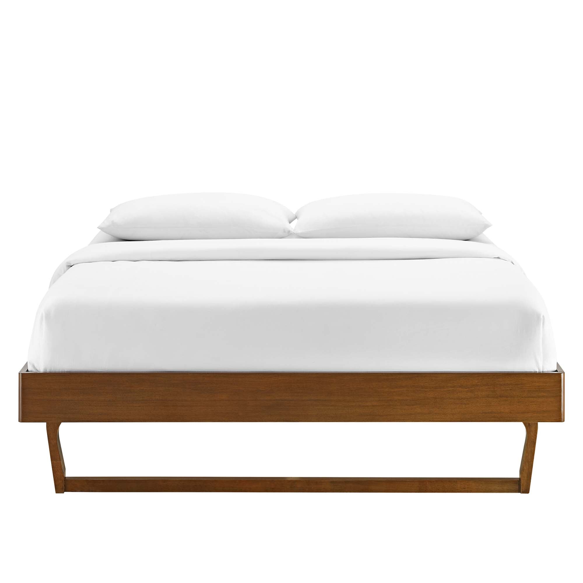 Billie Wood King Platform Bed Frame by Modway - Best Buy Furniture