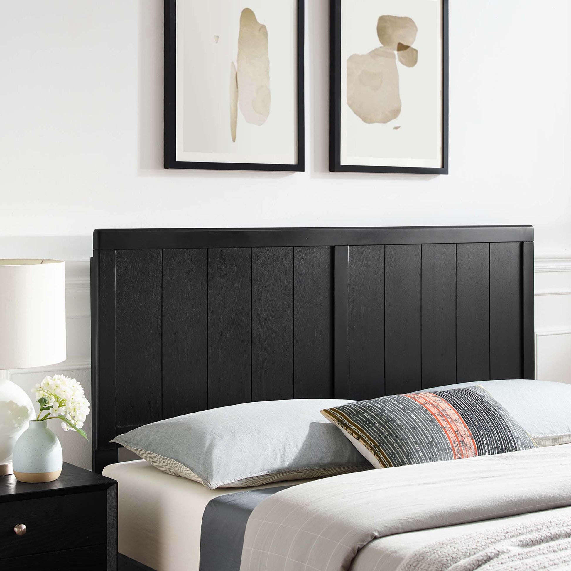 Robbie Wood Twin Headboard by Modway - Best Buy Furniture