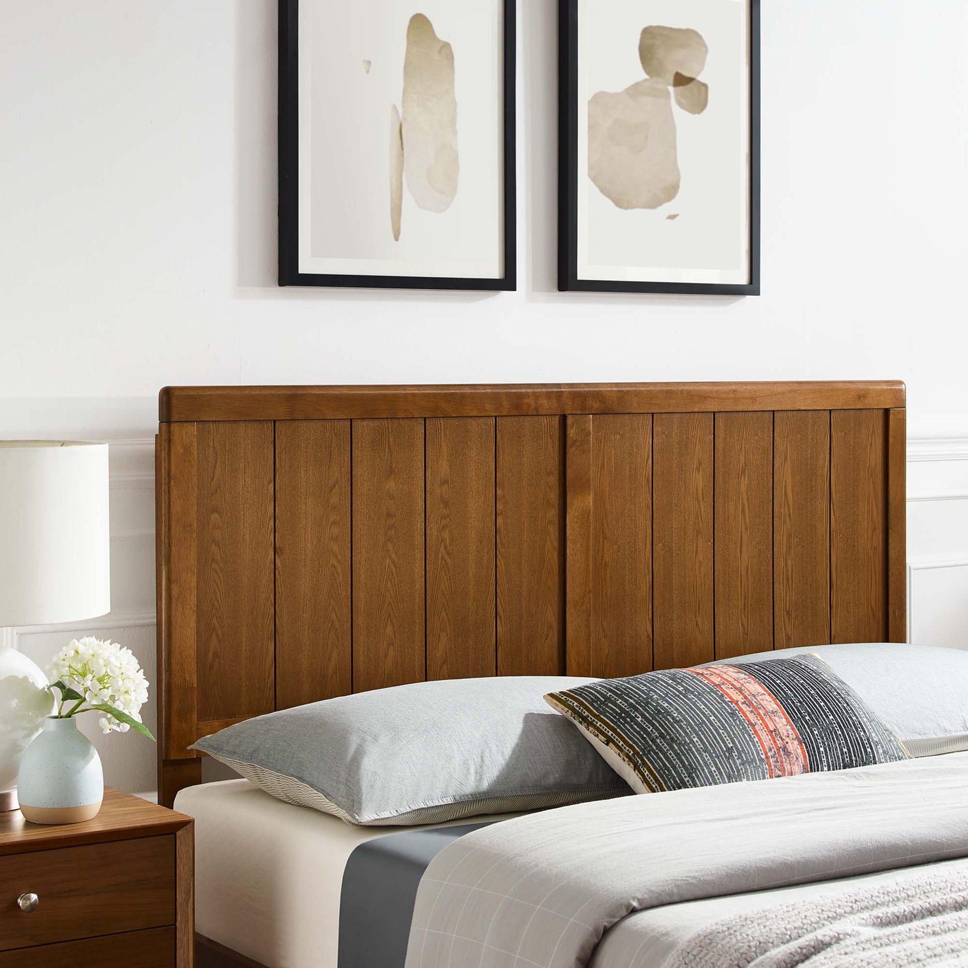 Robbie Wood Twin Headboard by Modway - Best Buy Furniture