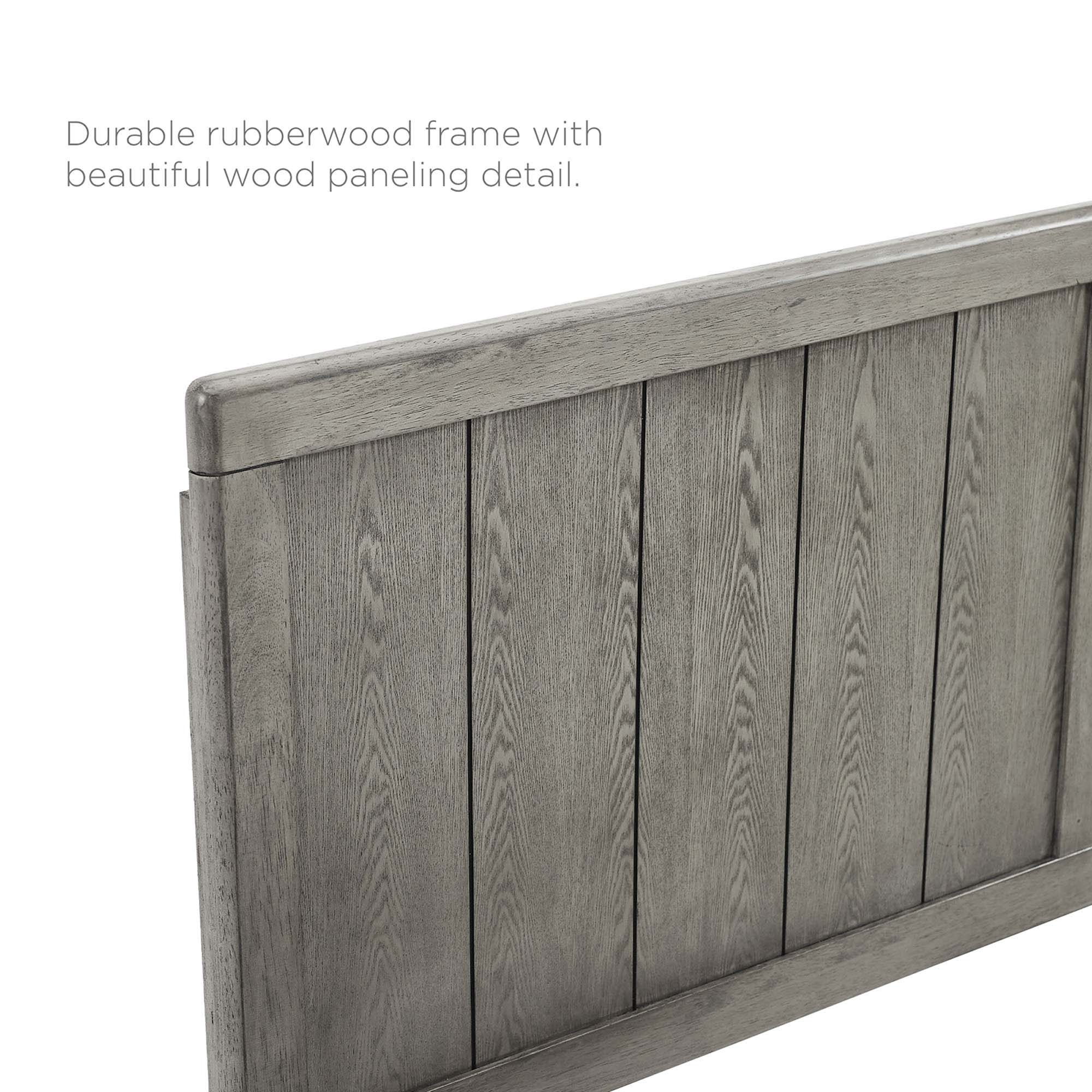Robbie Wood Full Headboard by Modway - Best Buy Furniture
