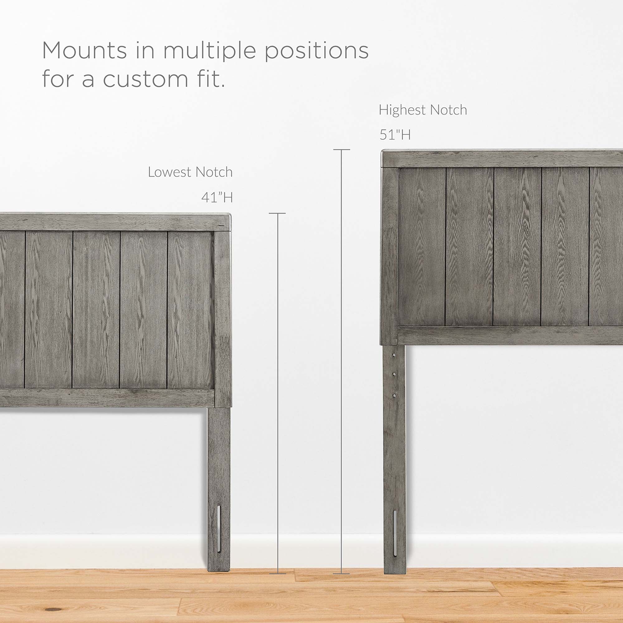 Robbie Wood Full Headboard by Modway - Best Buy Furniture