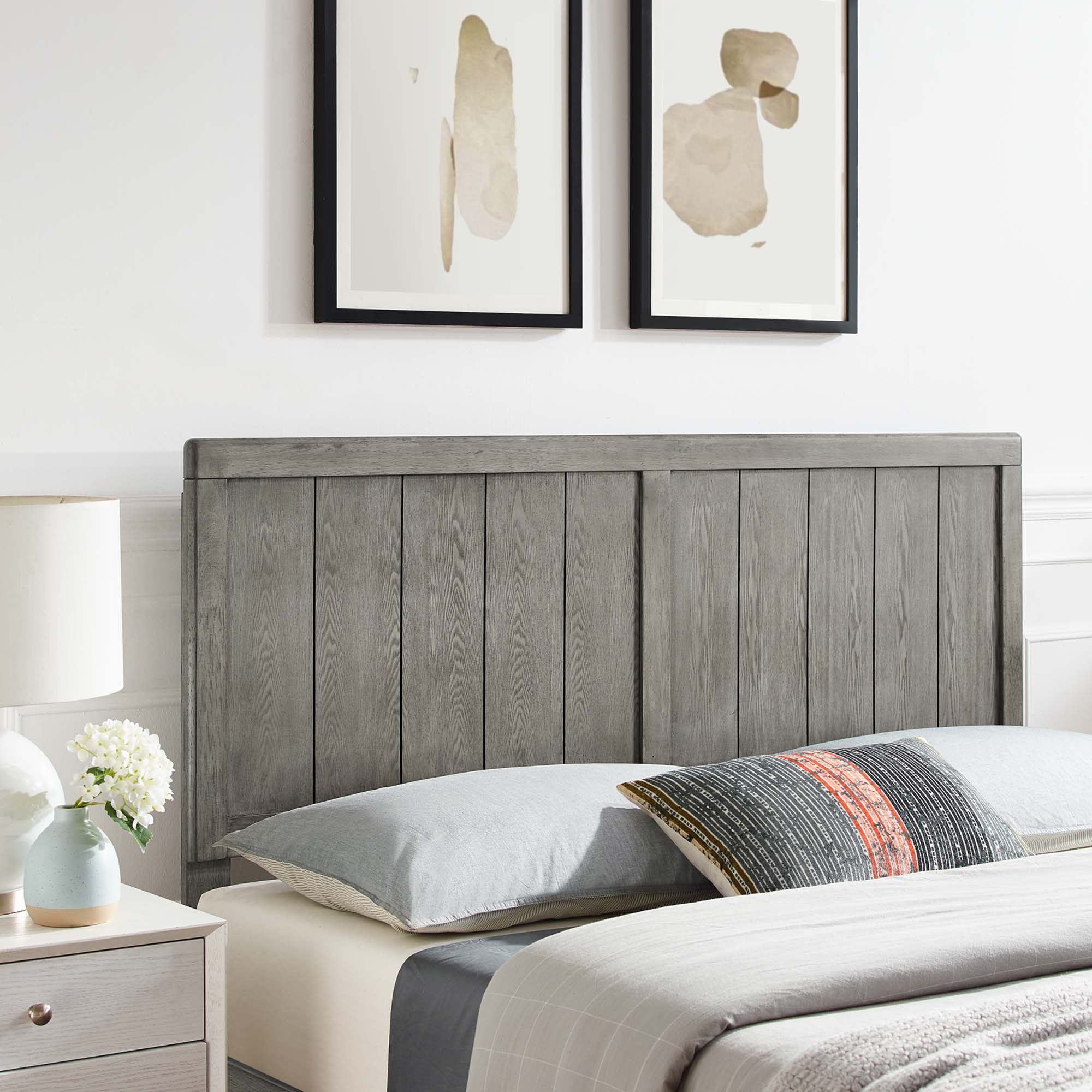 Robbie Wood Full Headboard by Modway - Best Buy Furniture
