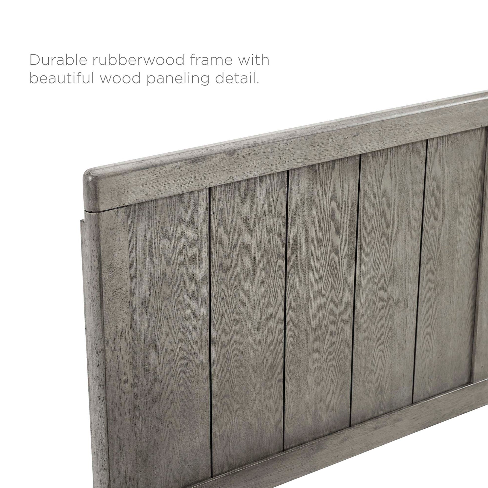 Robbie Wood King Headboard by Modway - Best Buy Furniture