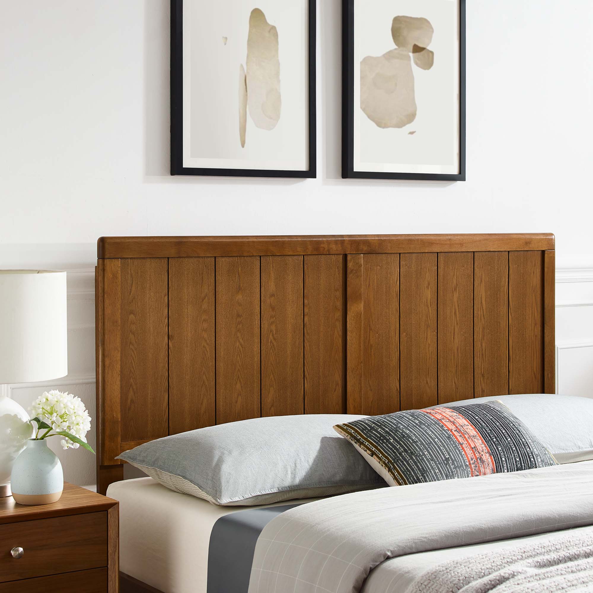 Robbie Wood King Headboard by Modway - Best Buy Furniture