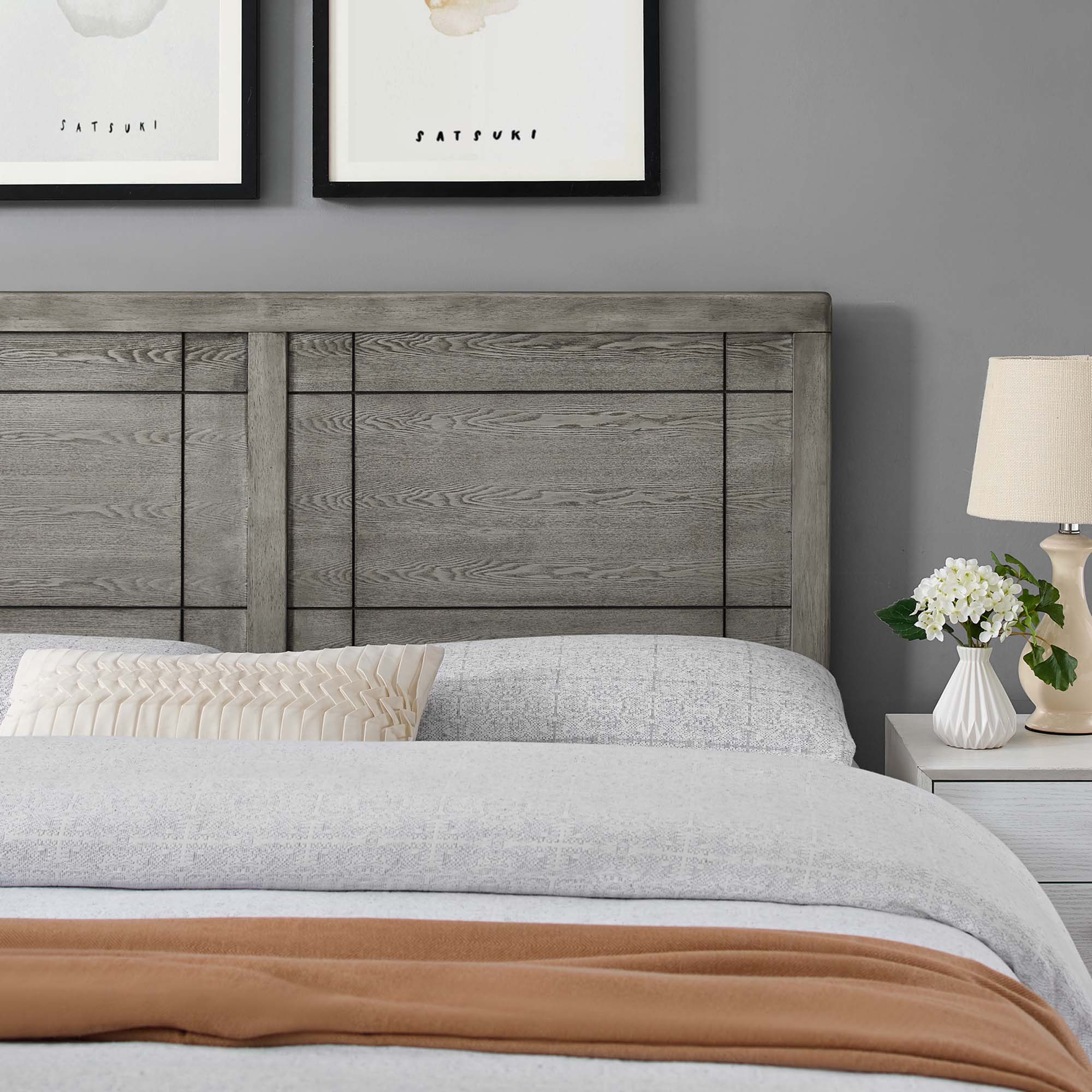 Archie Wood Twin Headboard by Modway - Best Buy Furniture