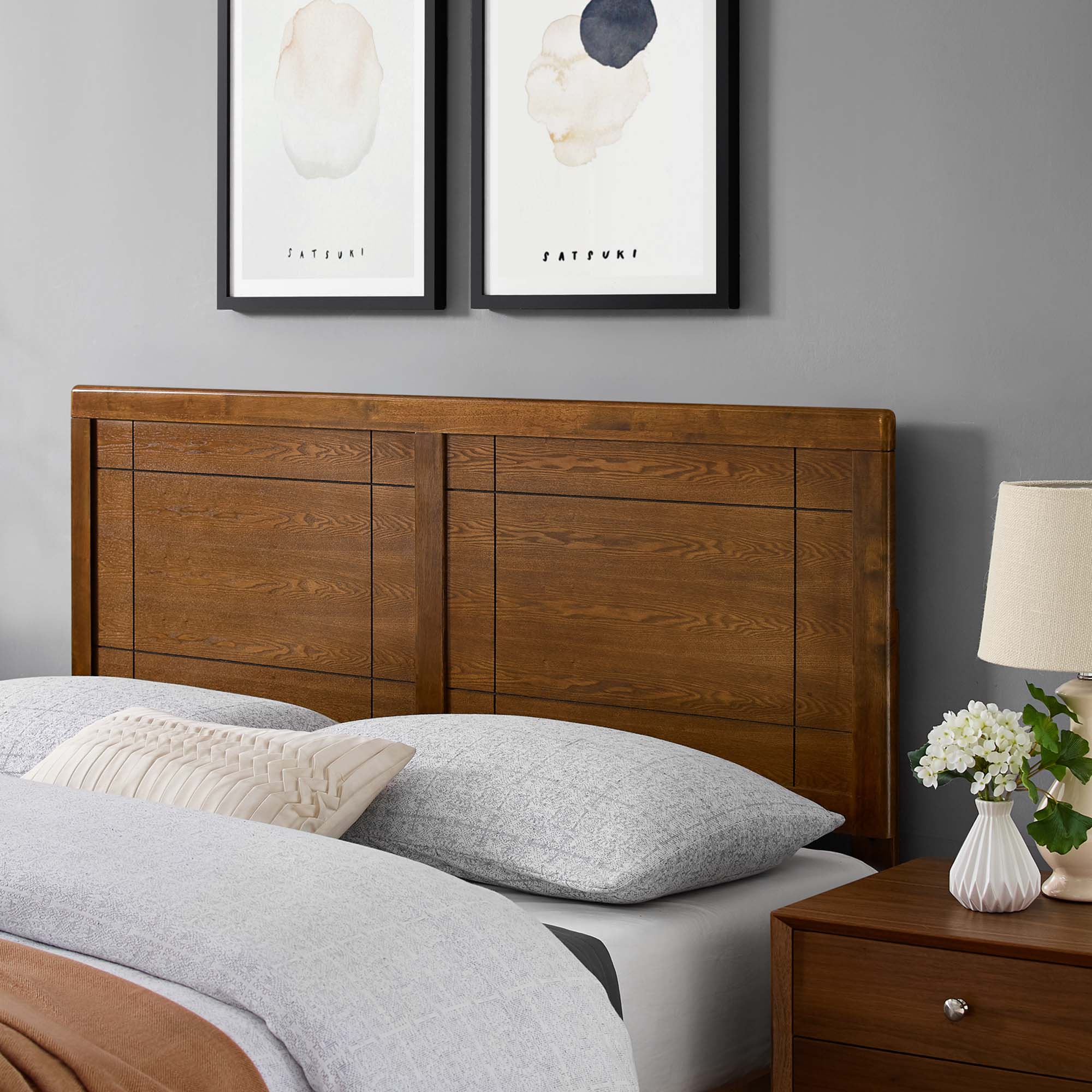 Archie Wood Twin Headboard by Modway - Best Buy Furniture