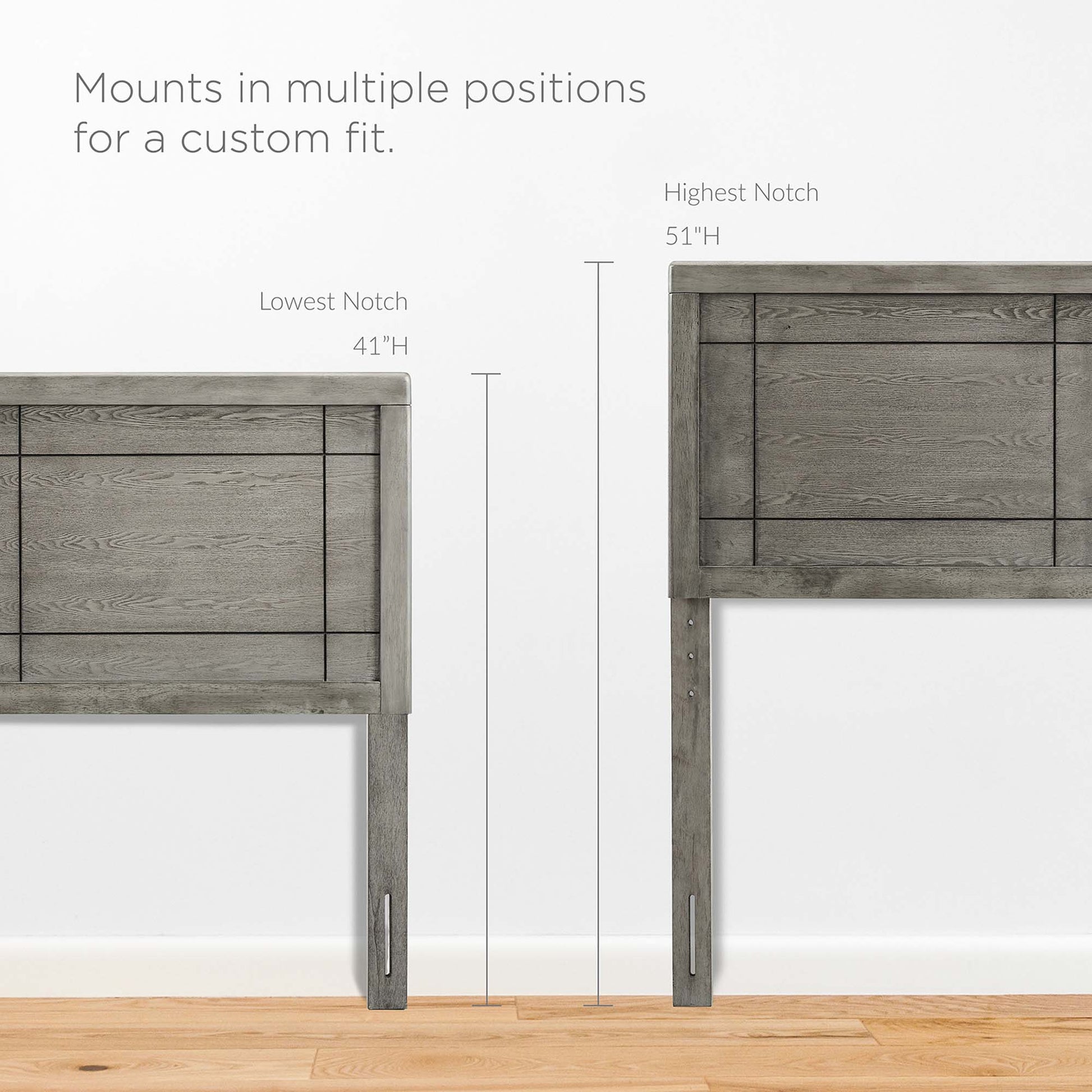 Archie Wood Full Headboard by Modway - Best Buy Furniture