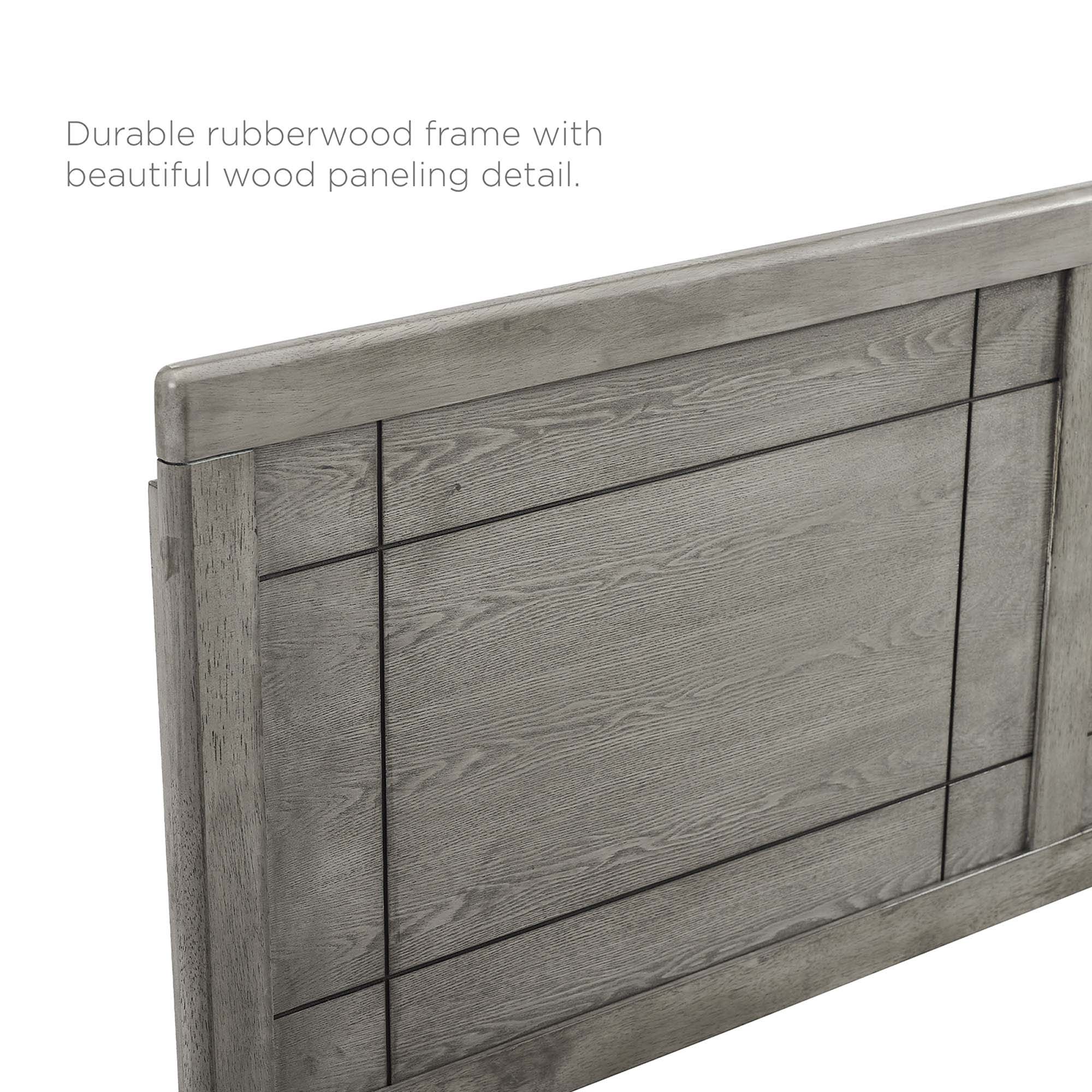 Archie Wood King Headboard by Modway - Best Buy Furniture