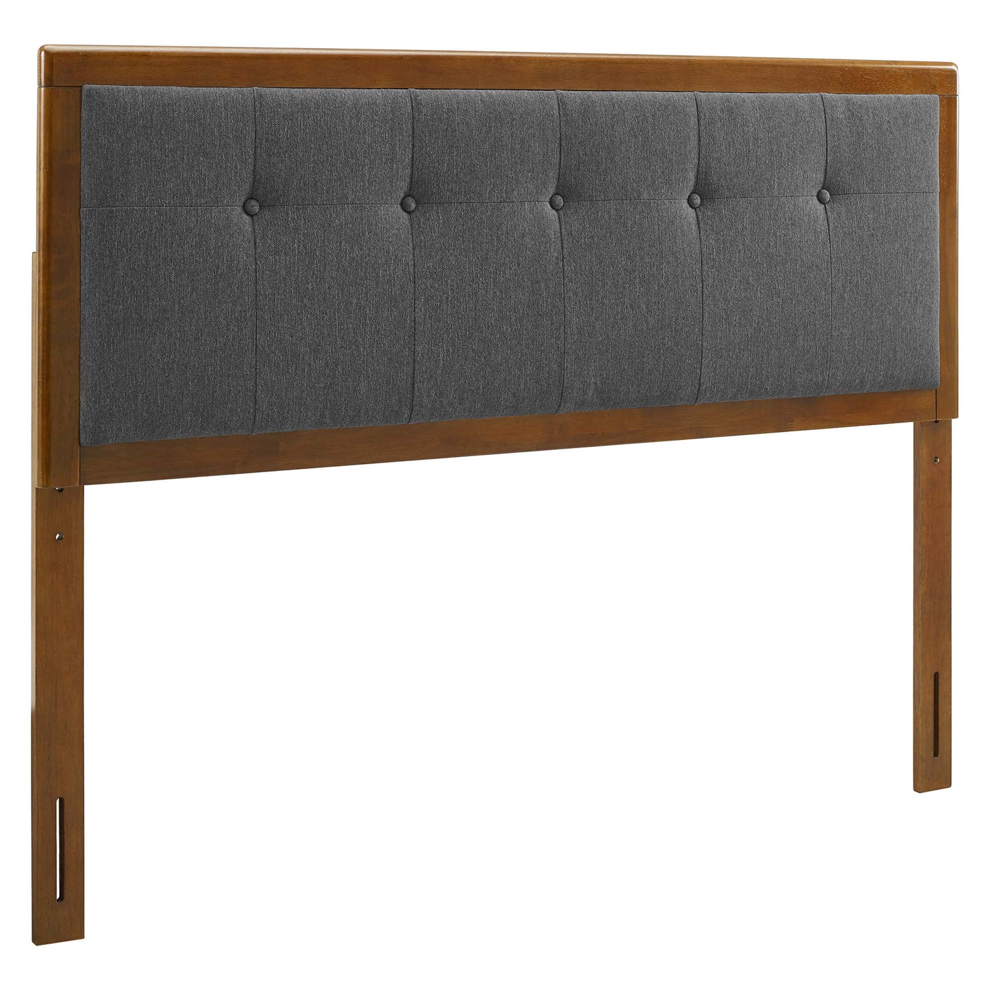 Draper Tufted Fabric and Wood Full Headboard by Modway - Best Buy Furniture