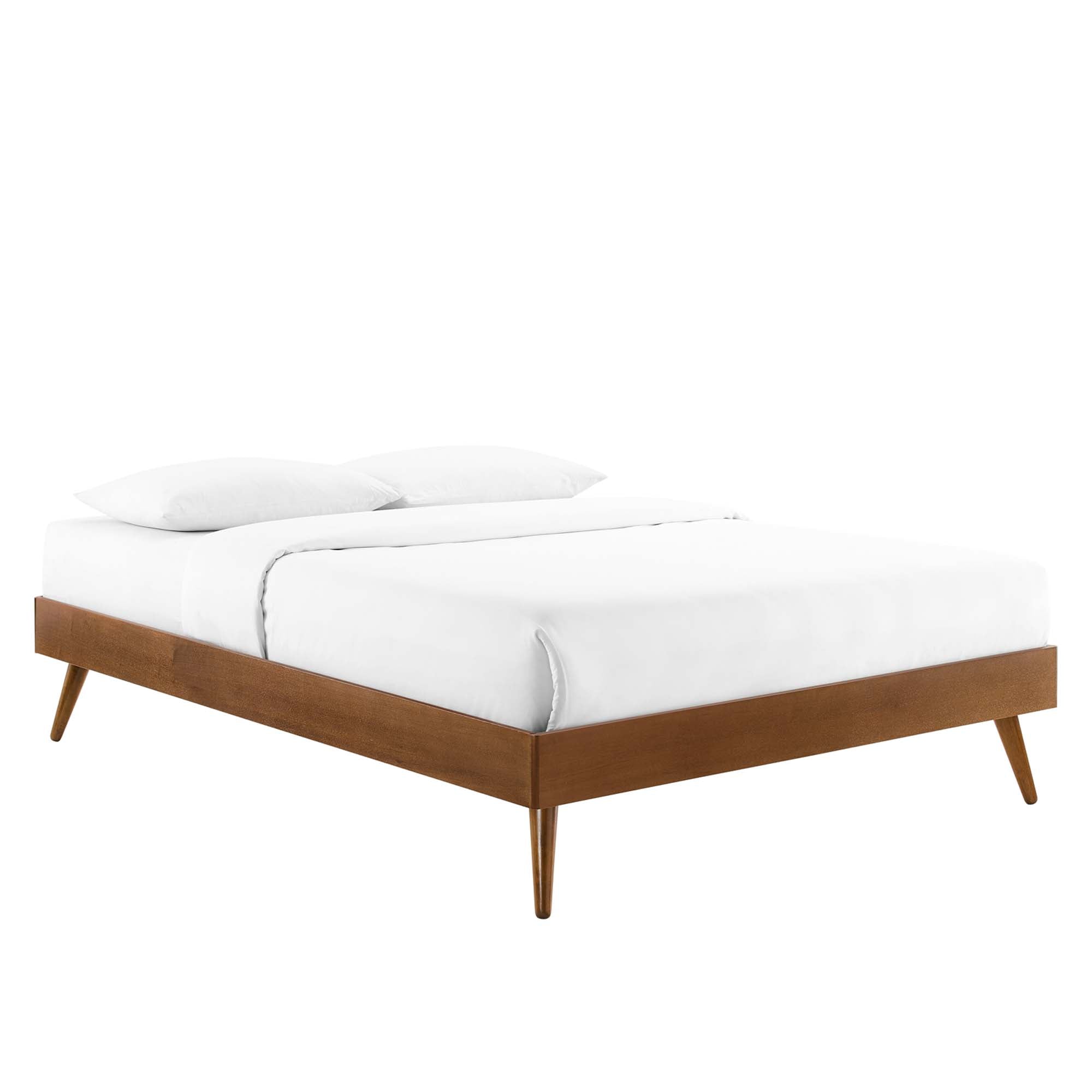 Willow Wood Full Platform Bed With Splayed Legs by Modway - Best Buy Furniture