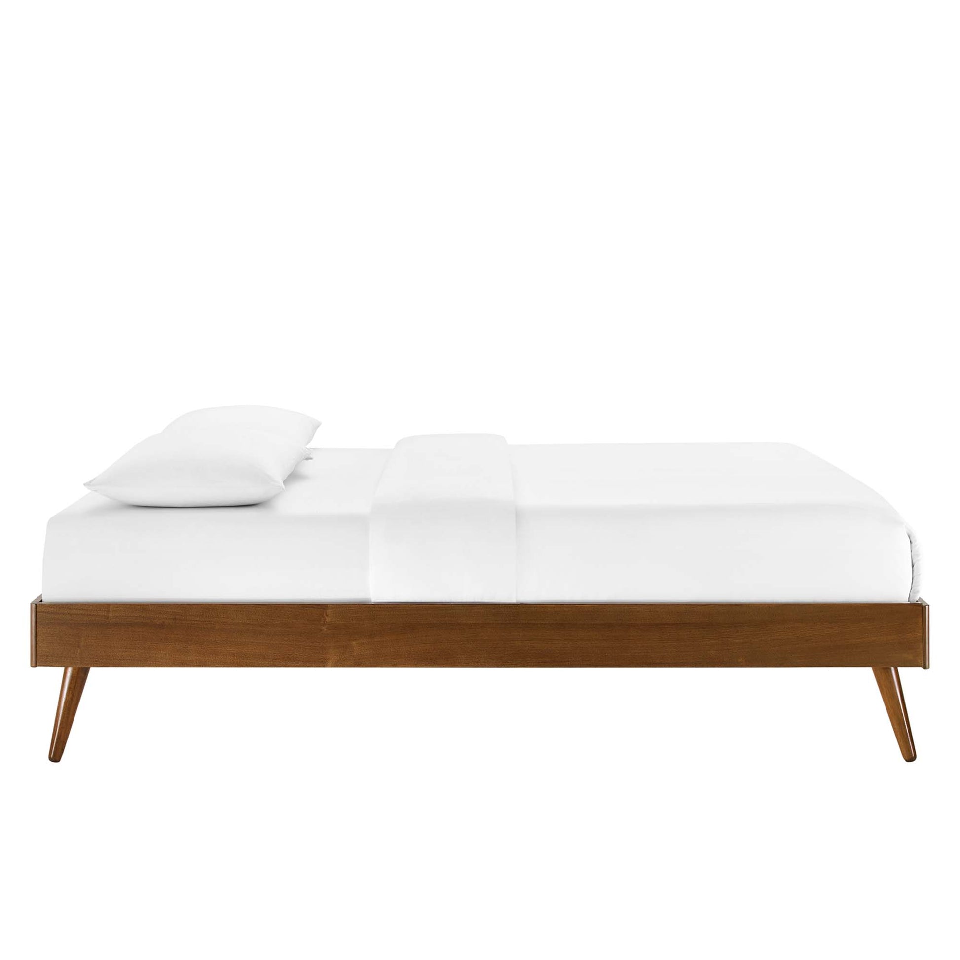 Willow Wood Full Platform Bed With Splayed Legs by Modway - Best Buy Furniture