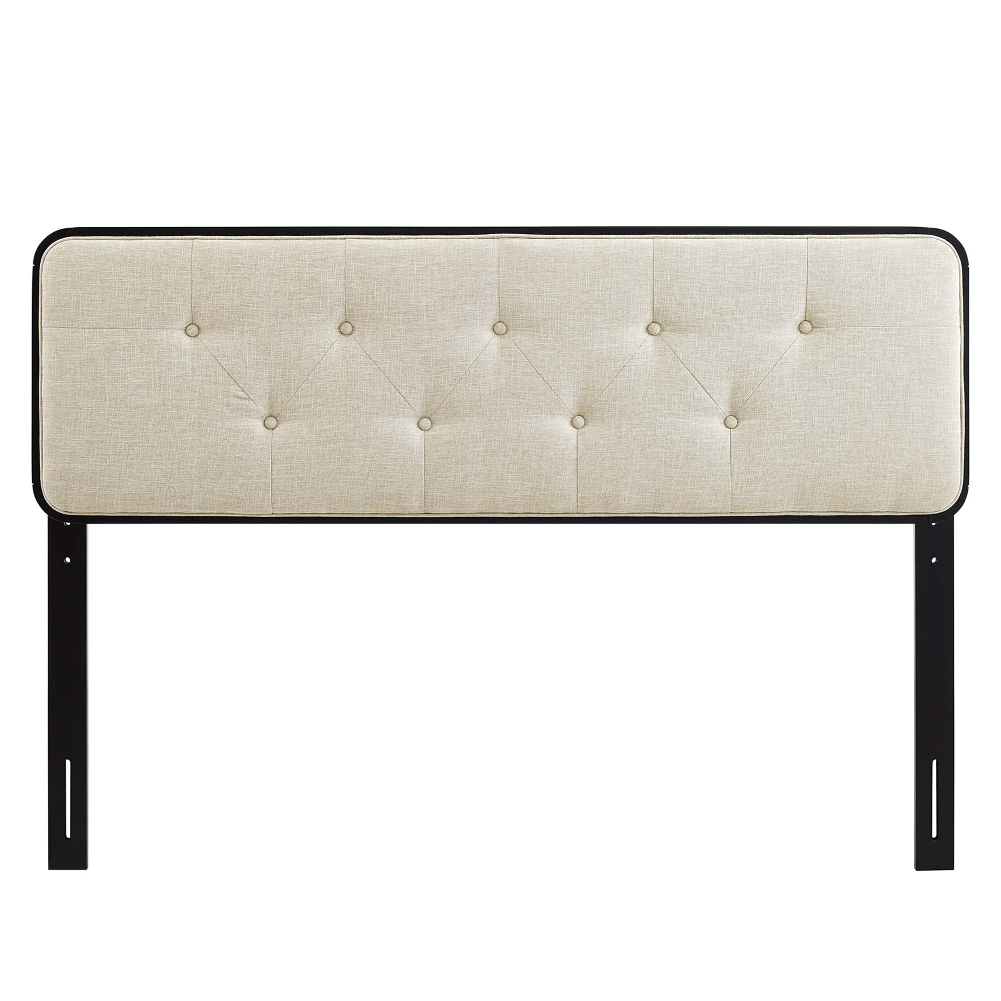 Collins Tufted Fabric and Wood Full Headboard by Modway - Best Buy Furniture