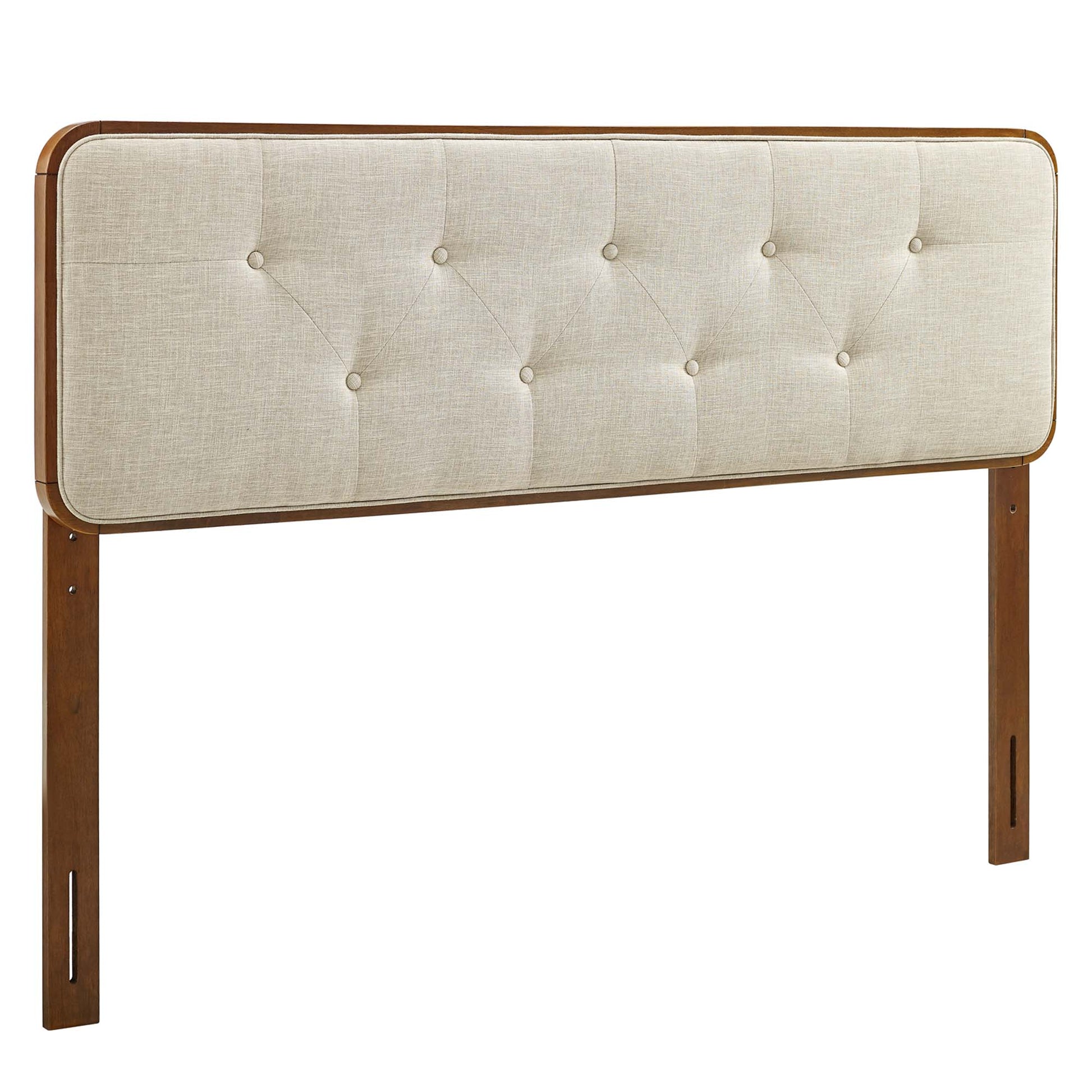 Collins Tufted Fabric and Wood Full Headboard by Modway - Best Buy Furniture