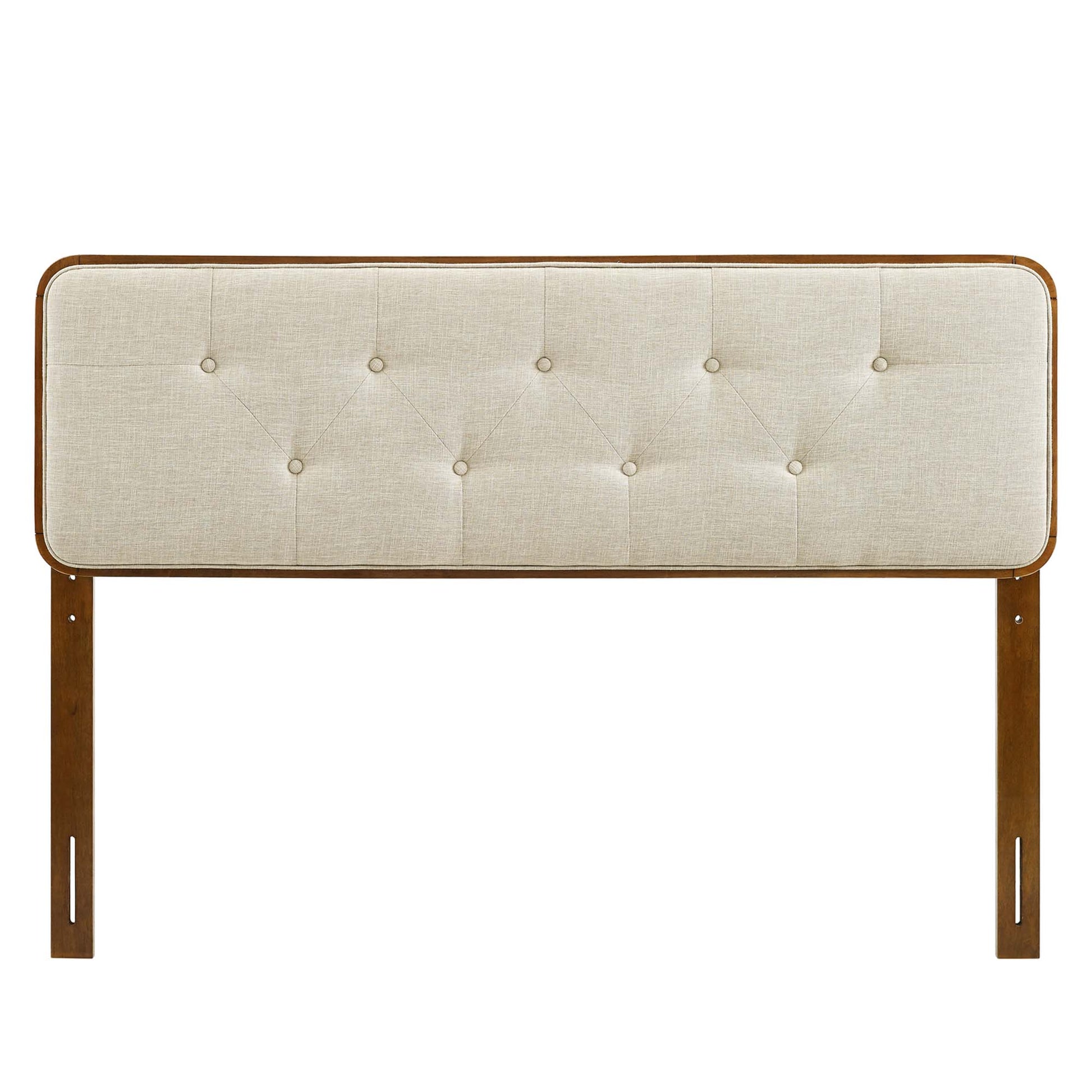 Collins Tufted Fabric and Wood Full Headboard by Modway - Best Buy Furniture