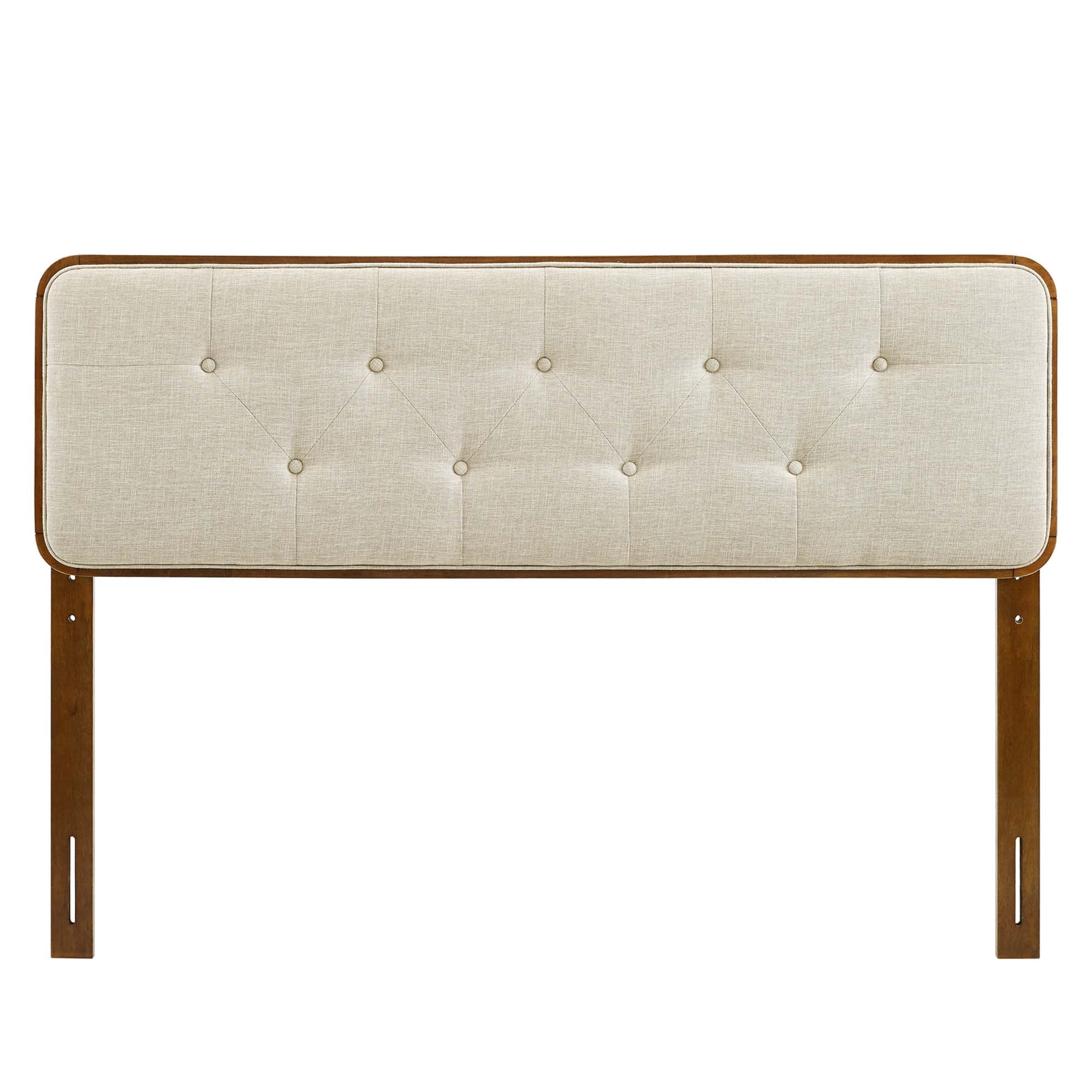 Collins Tufted Fabric and Wood Full Headboard by Modway - Best Buy Furniture