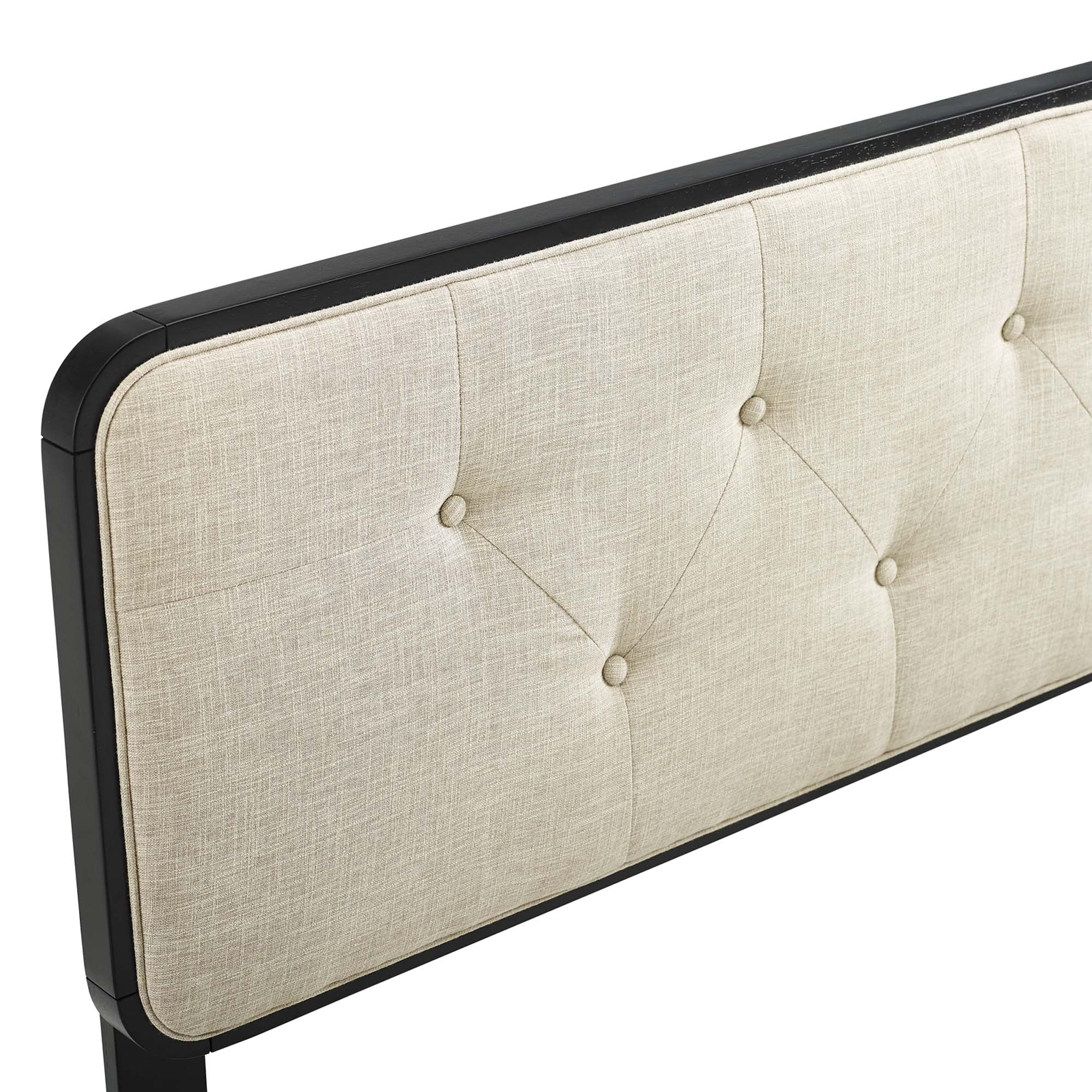 Collins Tufted Fabric and Wood Queen Headboard by Modway - Best Buy Furniture